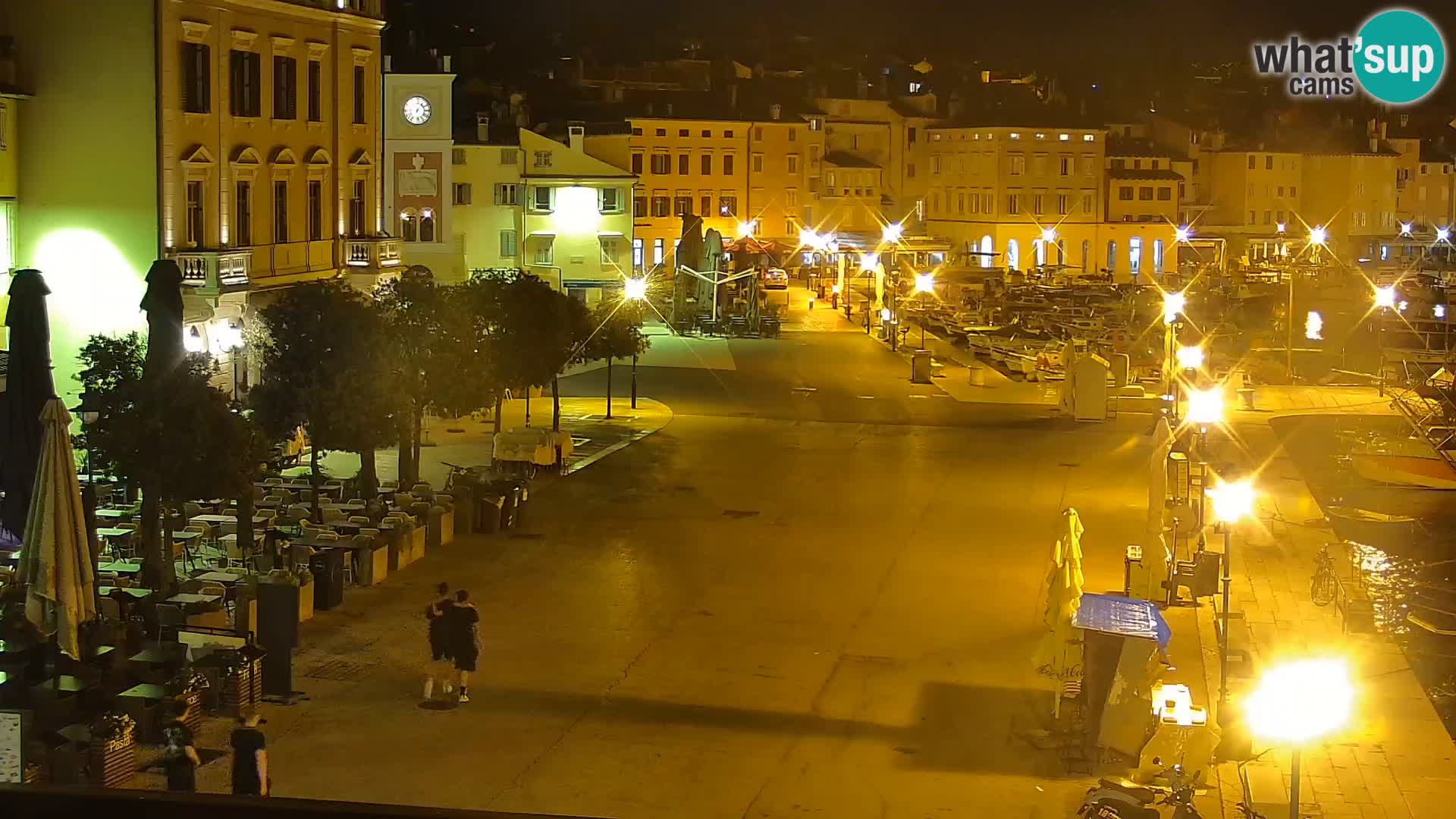 Rovinj webcam promenade and marina – Istria – Croatia