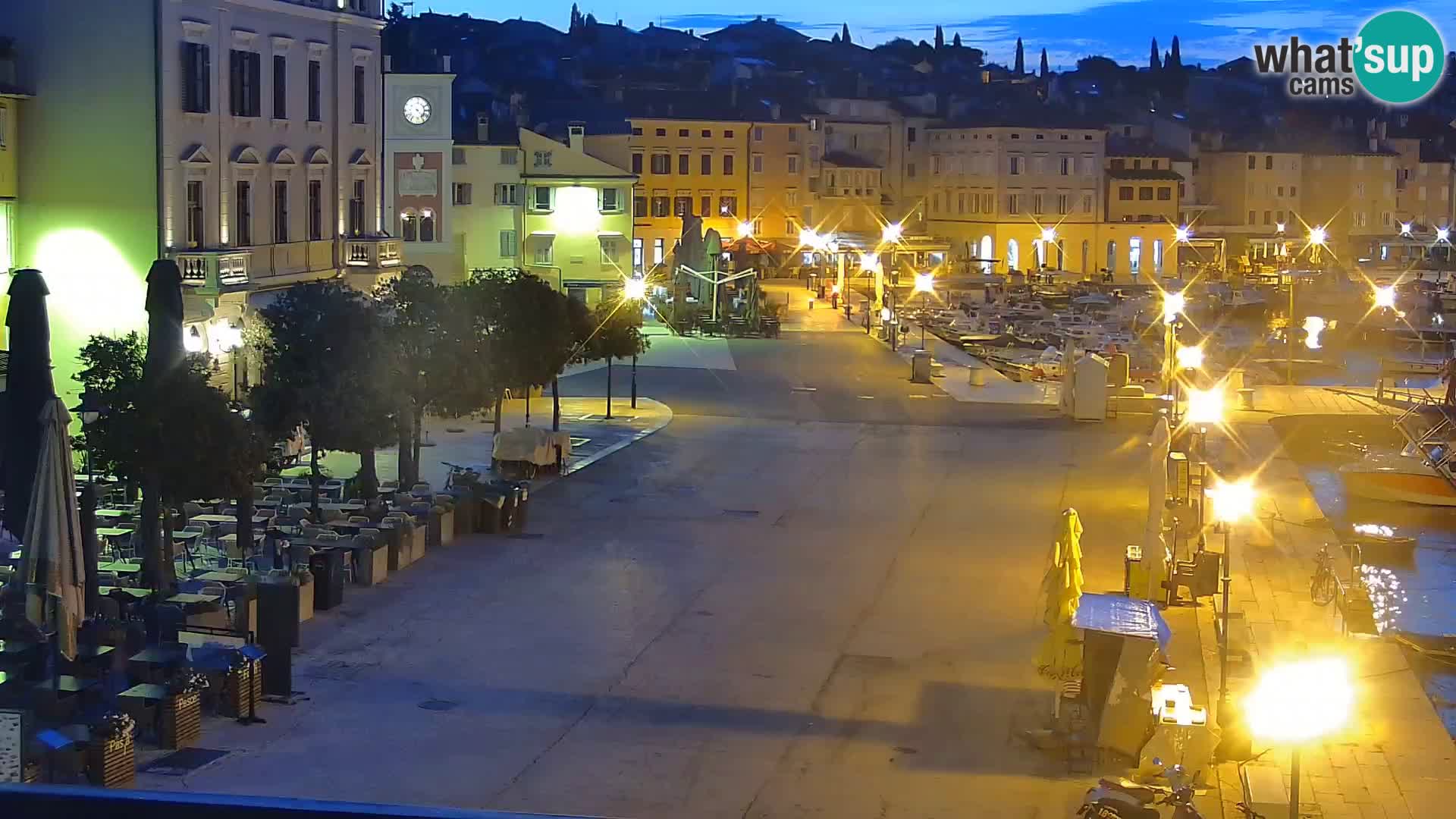 Spletna kamera Rovinj promenada in marina | Rovinj Vreme