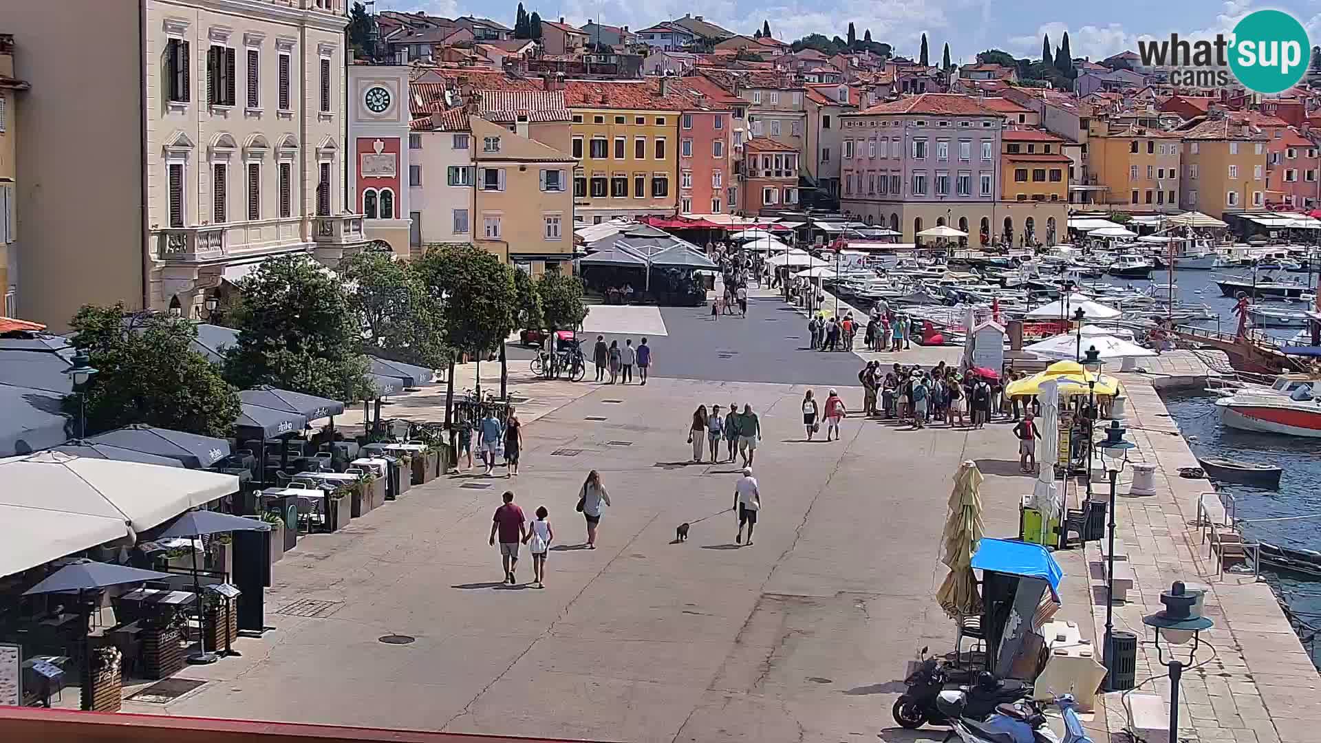 Webcam Rovinj Promenade – Istrien – Kroatien