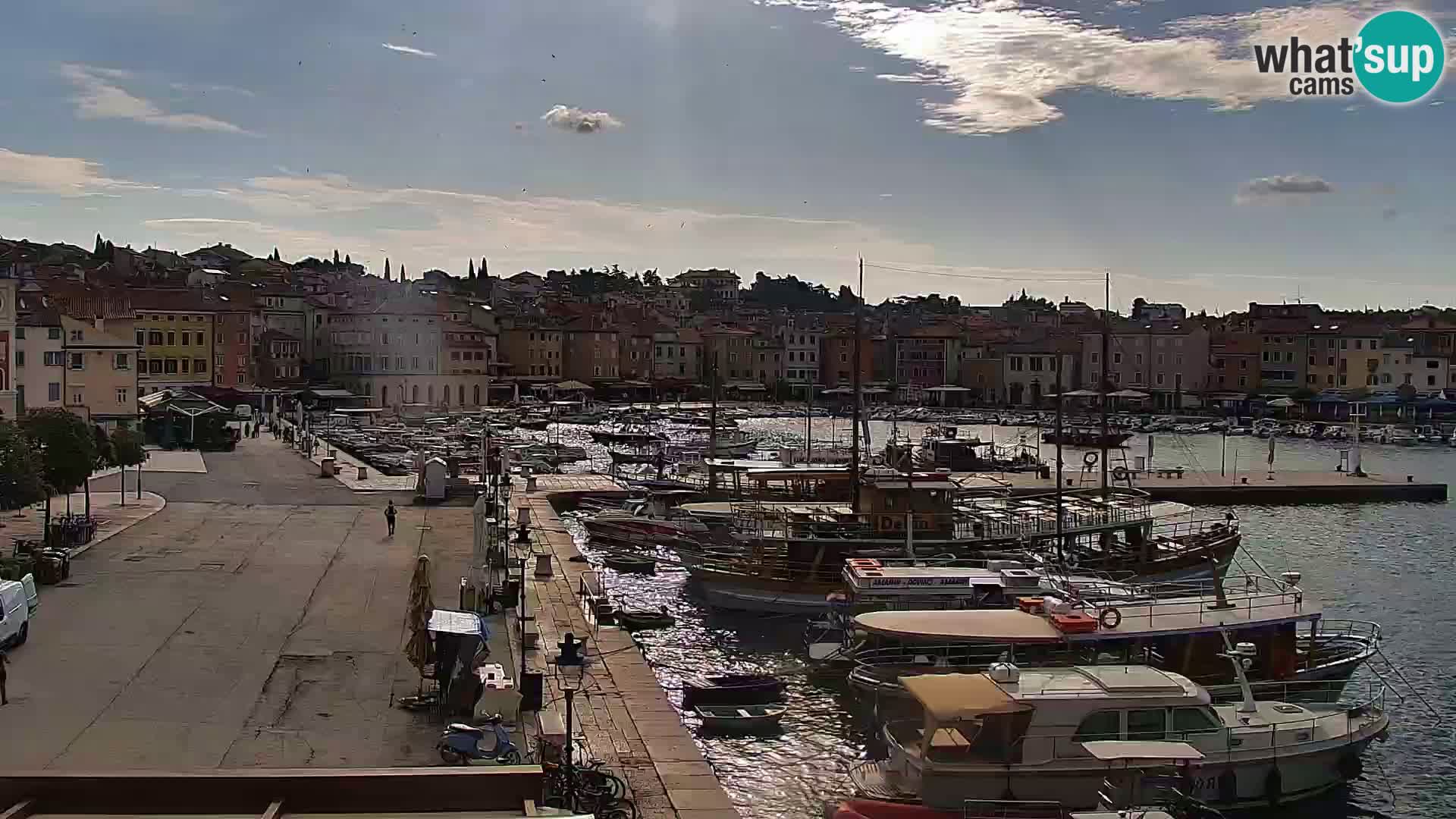 Webcam Rovinj Promenade – Istrien – Kroatien