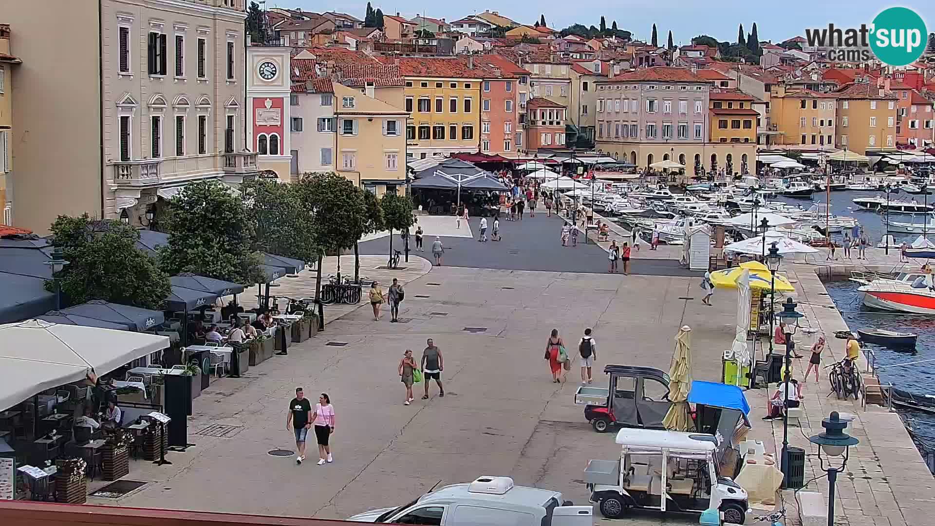 Promenada i marina u Rovinju