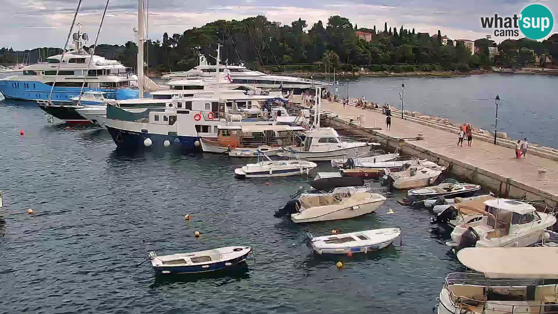 Promenada i marina u Rovinju