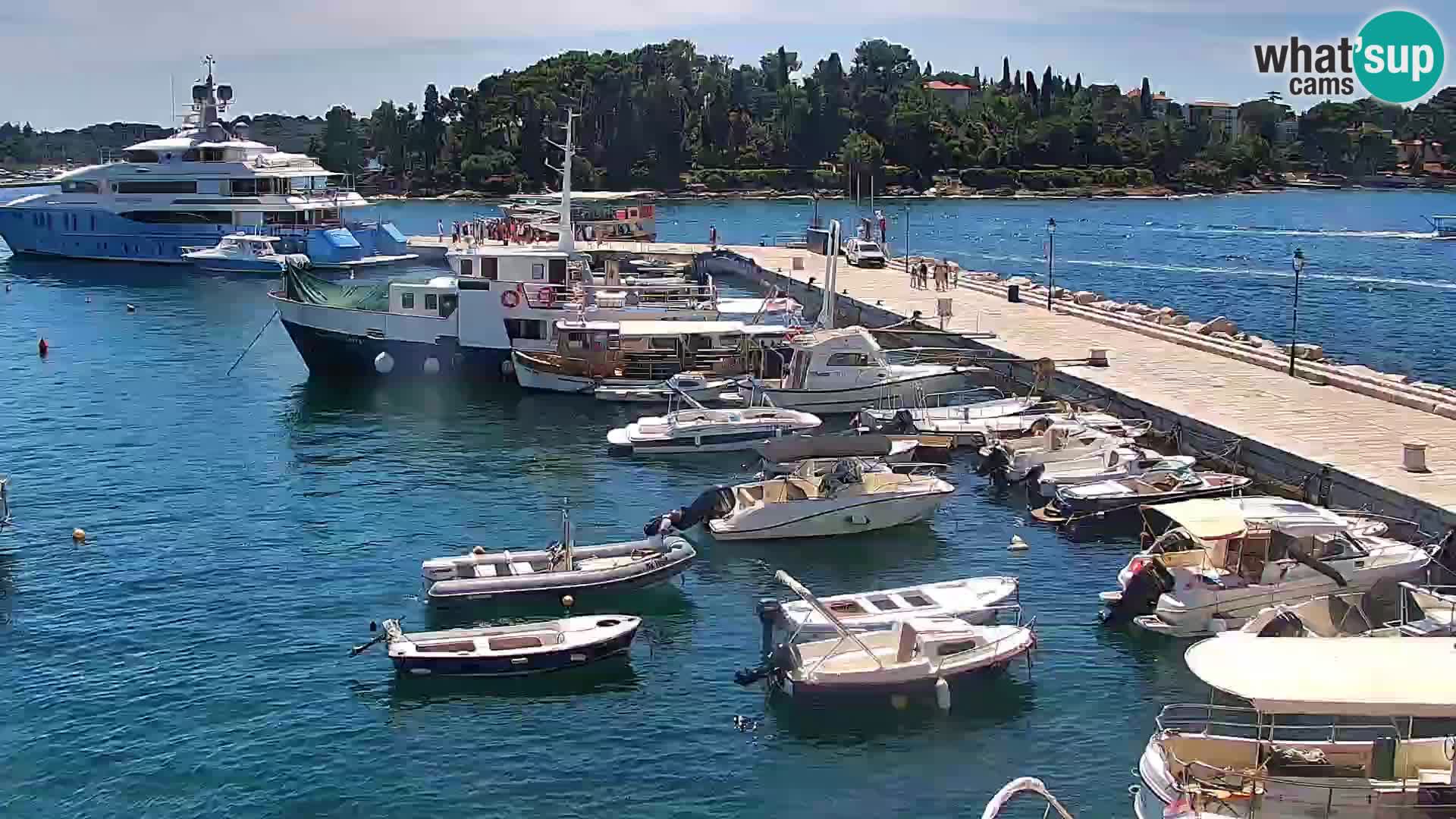 Webcam Rovinj Promenade – Istrien – Kroatien
