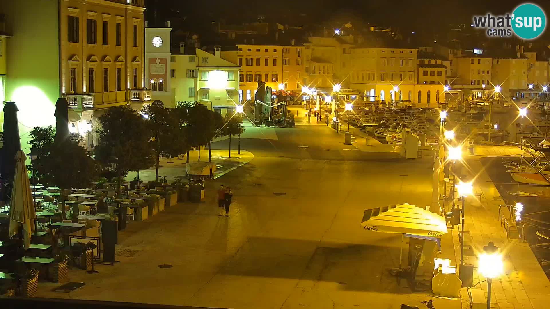 Rovinj webcam promenade and marina – Istria – Croatia
