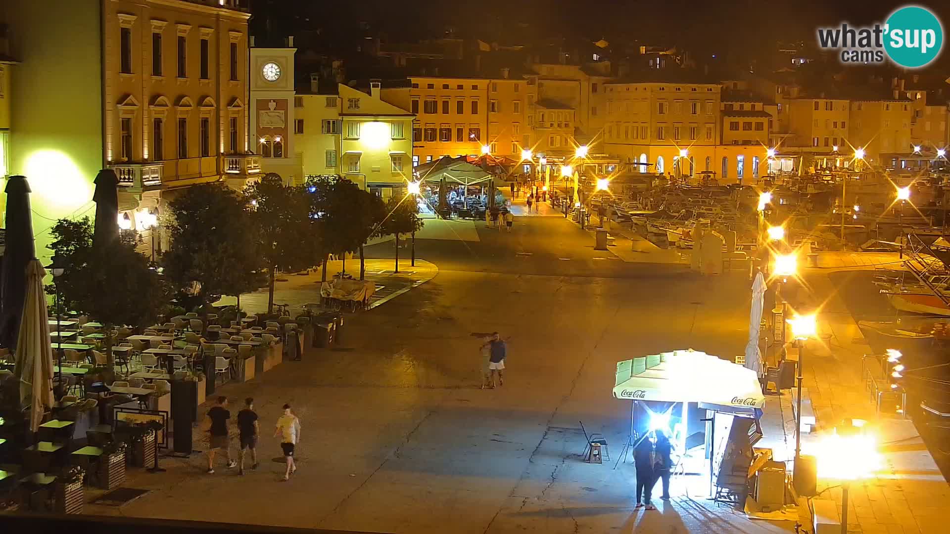 Rovinj webcam promenade and marina – Istria – Croatia