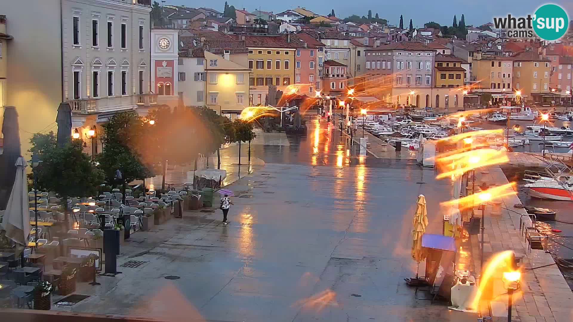 Spletna kamera Rovinj promenada in marina | Rovinj Vreme
