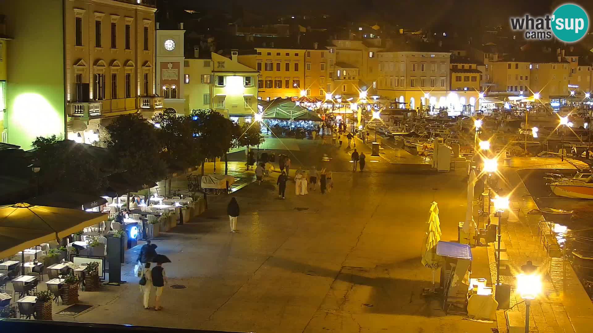 Rovinj webcam promenade and marina – Istria – Croatia
