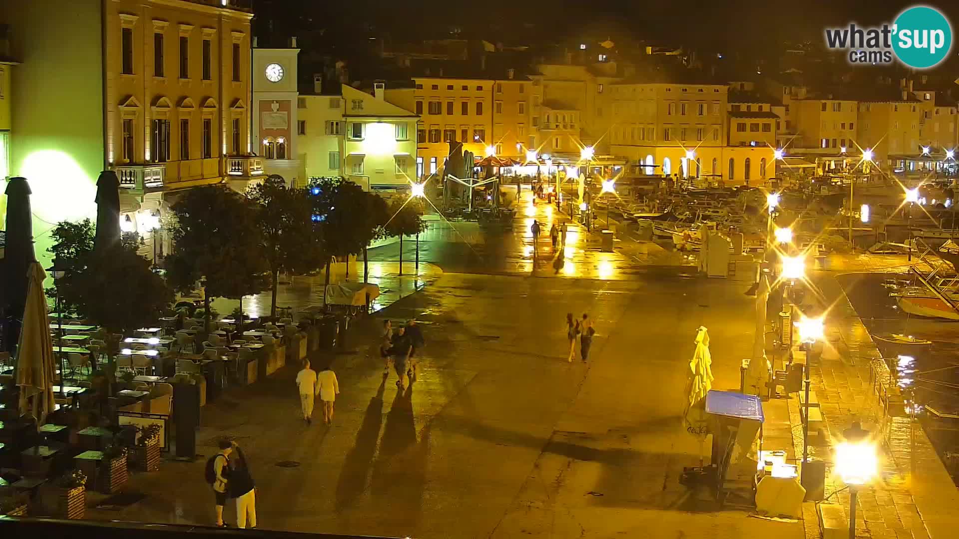 Rovinj webcam promenade and marina – Istria – Croatia