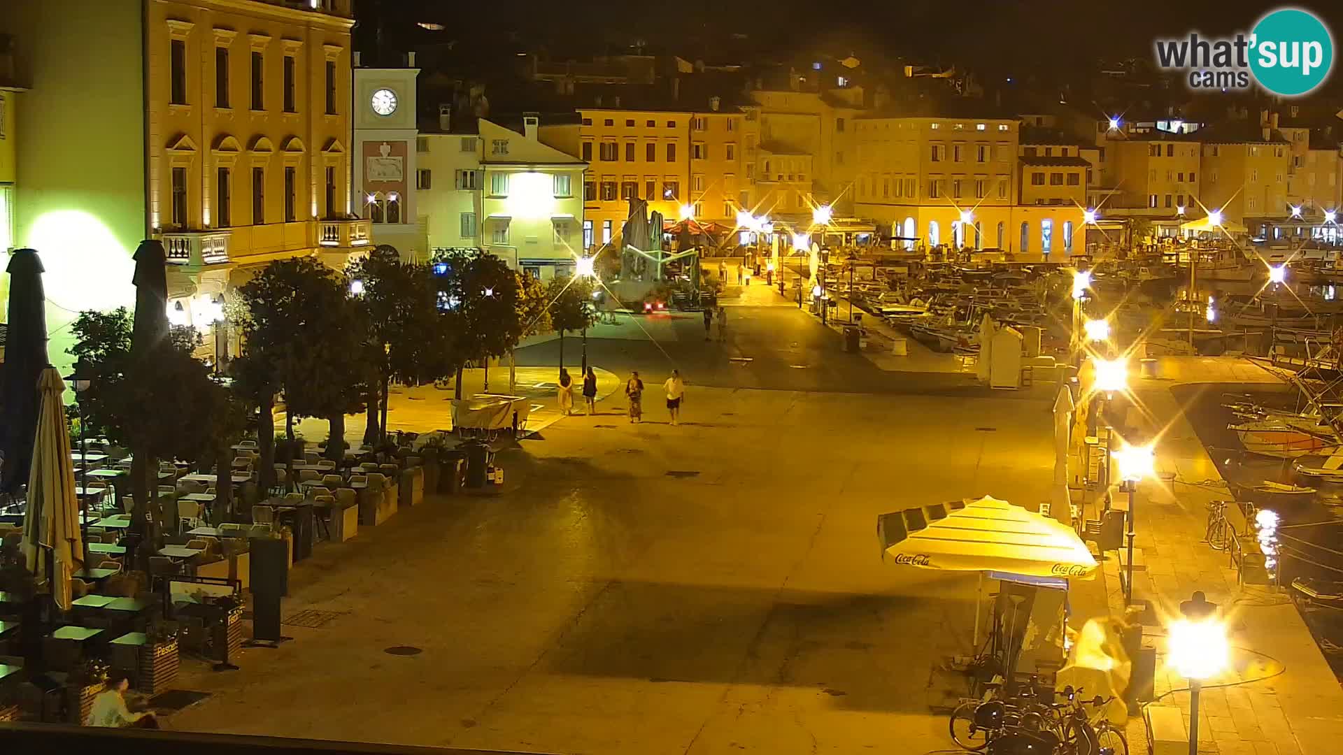 Spletna kamera Rovinj promenada in marina | Rovinj Vreme