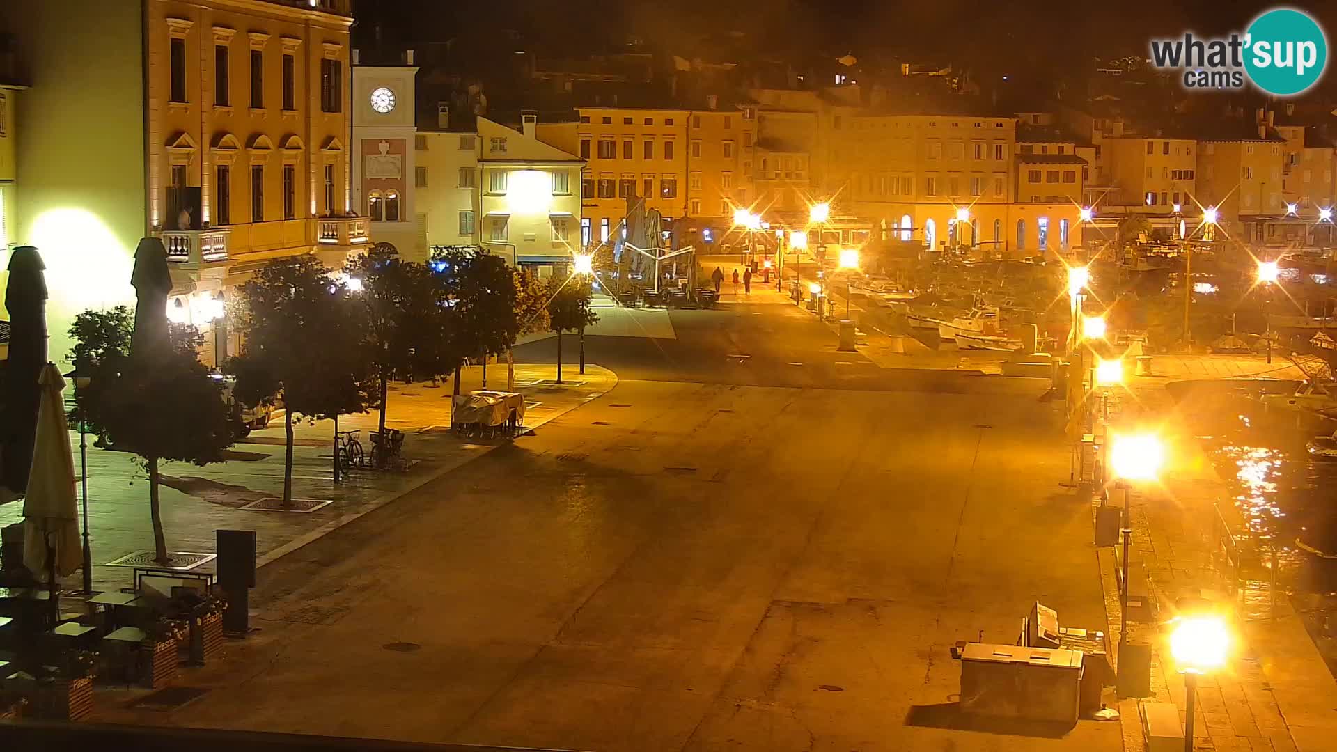 Promenade e marina a Rovinj