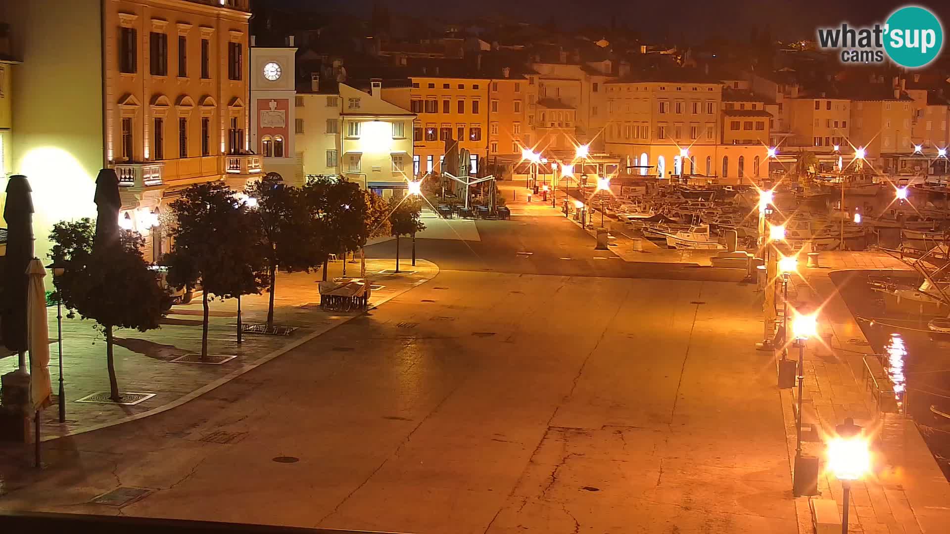 Spletna kamera Rovinj promenada in marina | Rovinj Vreme