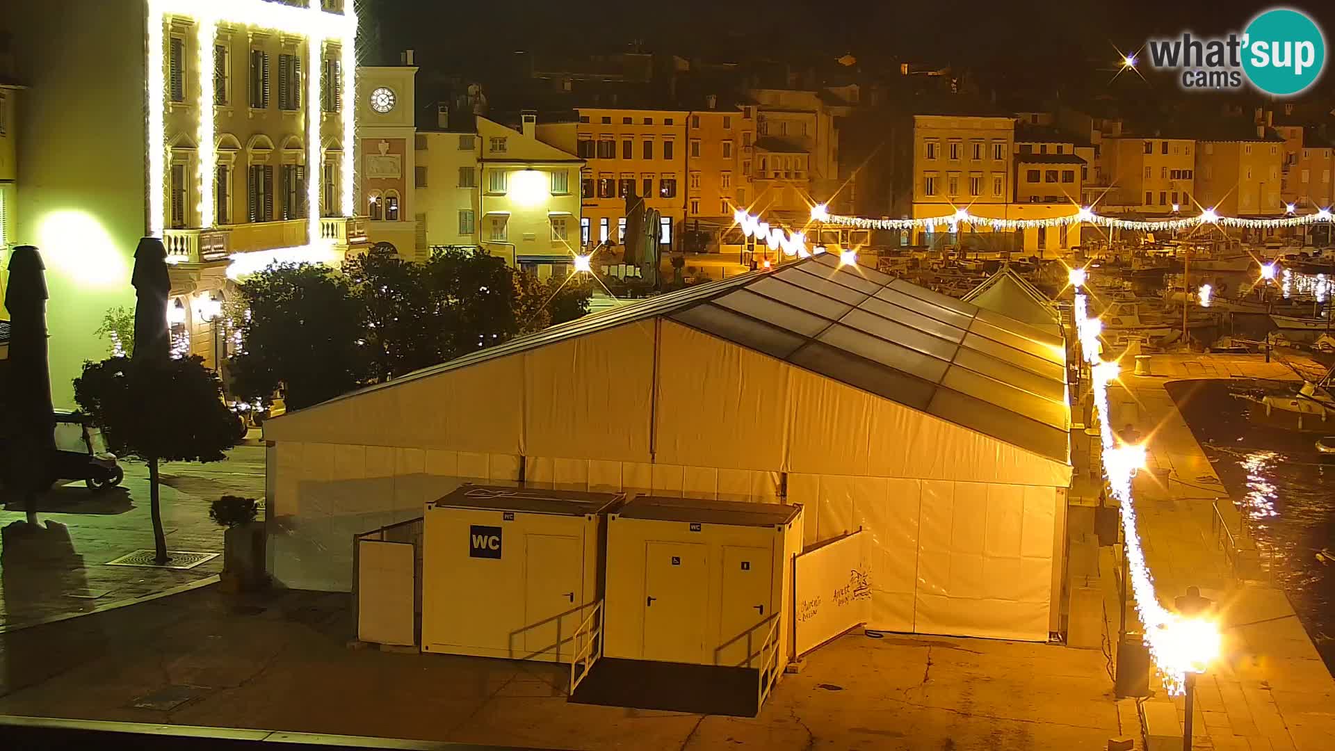 Spletna kamera Rovinj promenada in marina | Rovinj Vreme