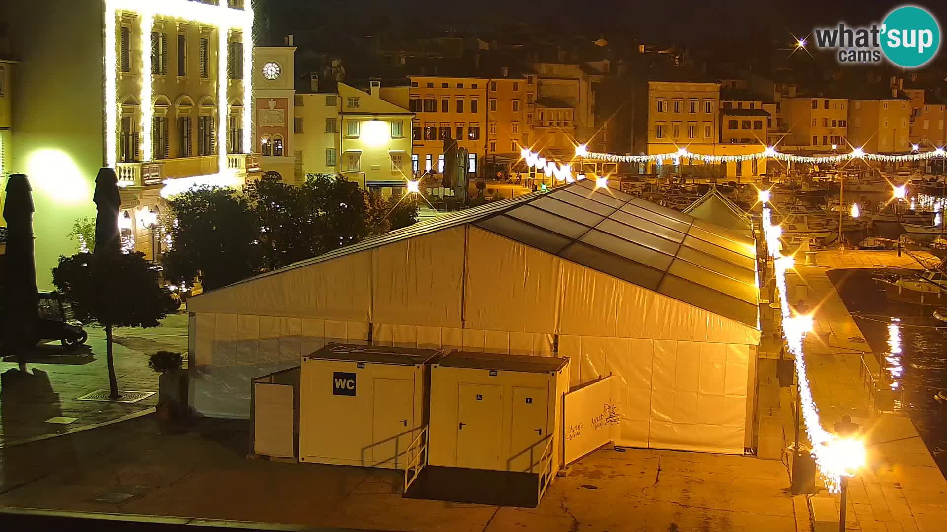 Webcam Rovigno marina | Lungomare | Rovinj Croazia
