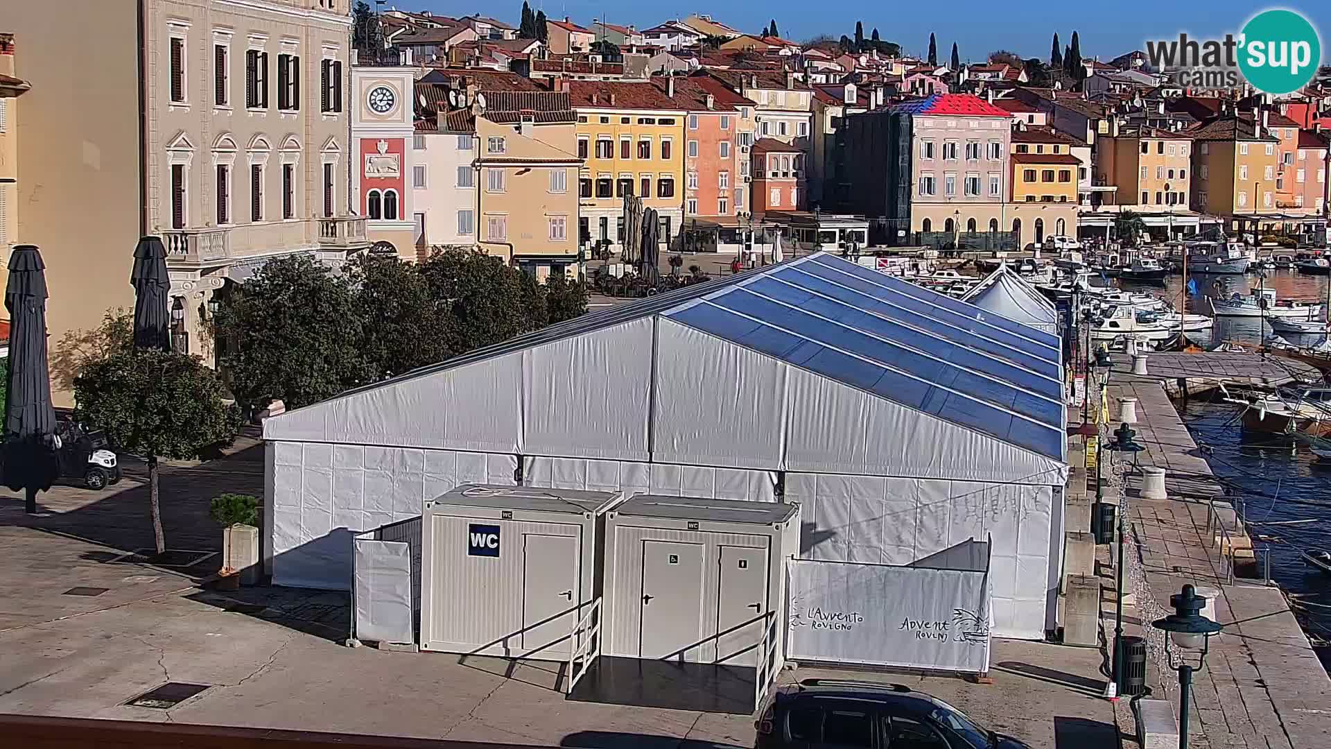 Webcam Rovinj Promenade – Istrien – Kroatien