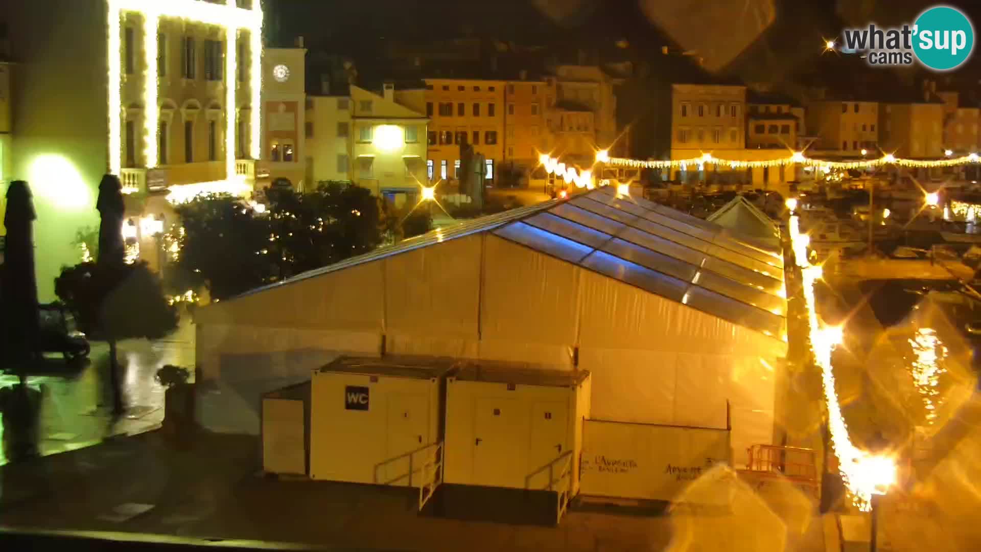 Rovinj webcam promenade and marina – Istria – Croatia