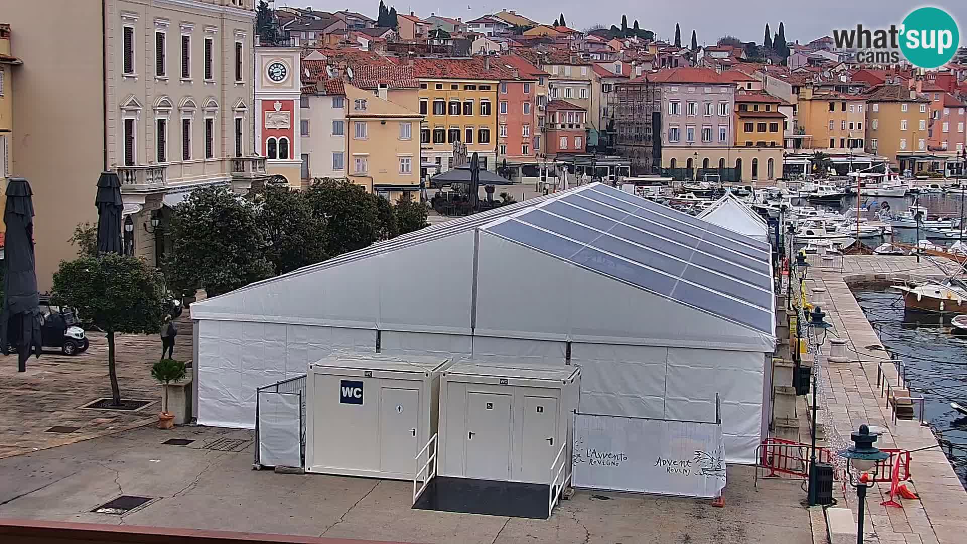 Webcam Rovinj Promenade – Istrien – Kroatien