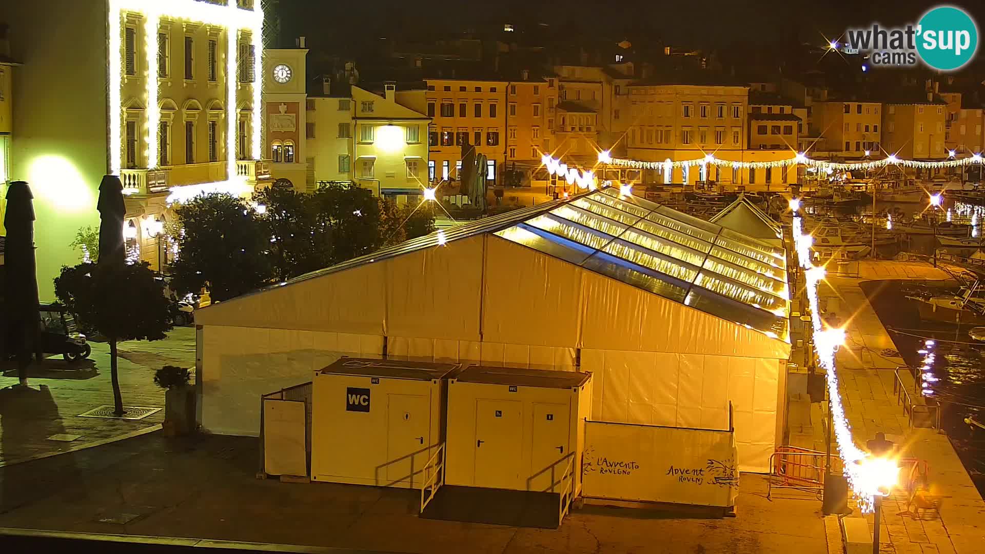 Webcam Rovigno marina | Lungomare | Rovinj Croazia