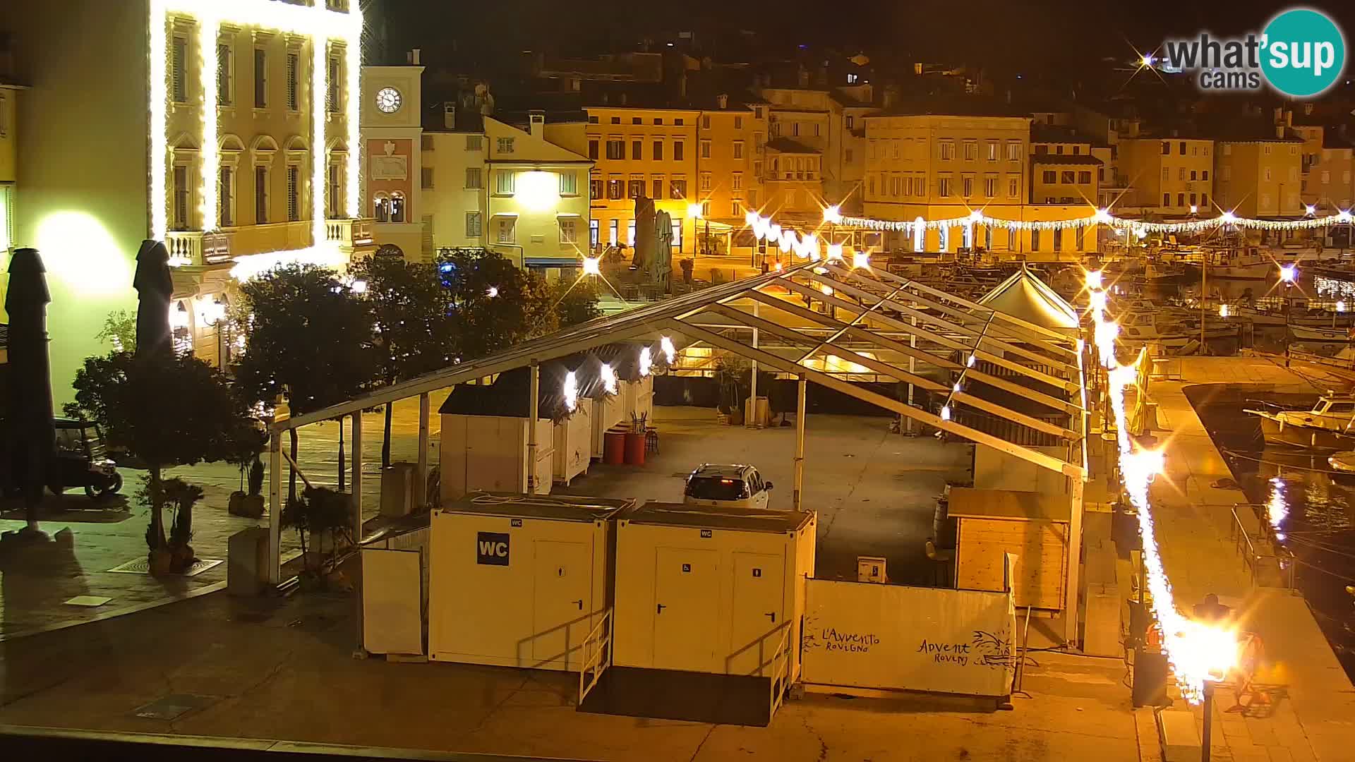 Webcam Rovigno marina | Lungomare | Rovinj Croazia