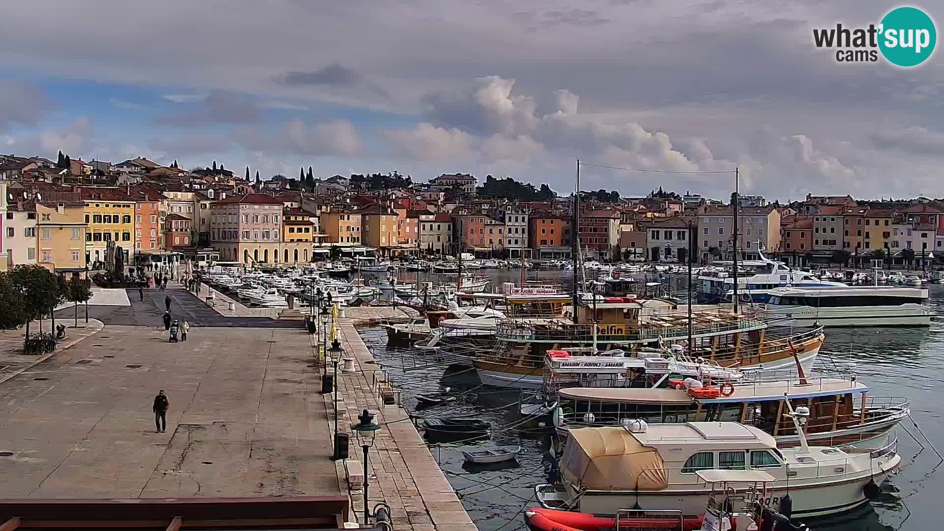 Promenada i marina u Rovinju