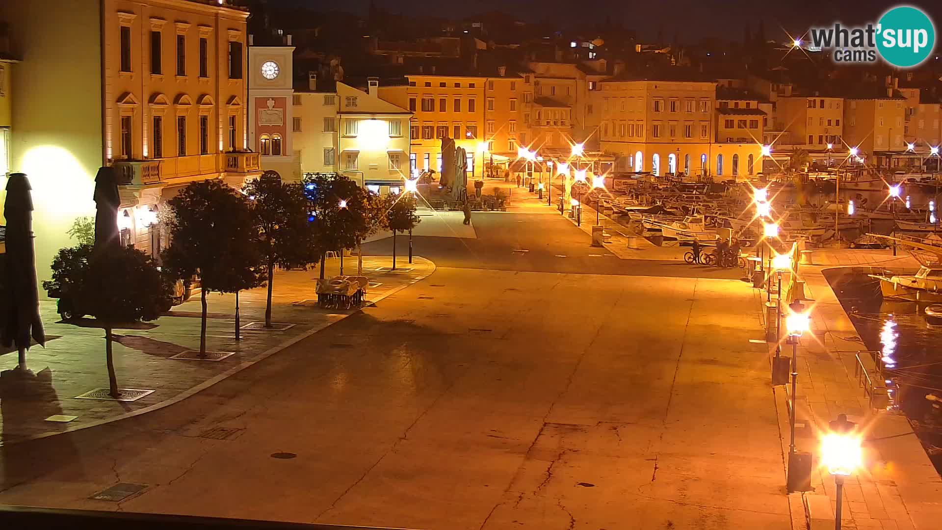 Promenade e marina a Rovinj