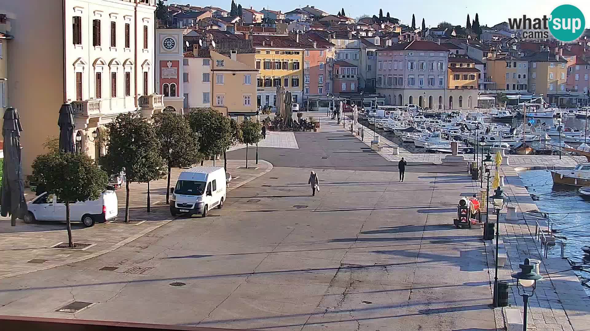 Spletna kamera Rovinj promenada in marina | Rovinj Vreme