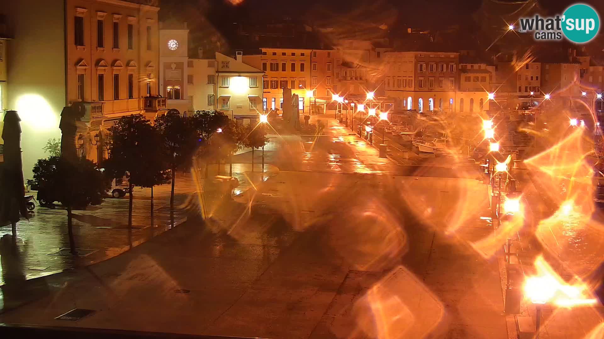 Promenade e marina en Rovinj