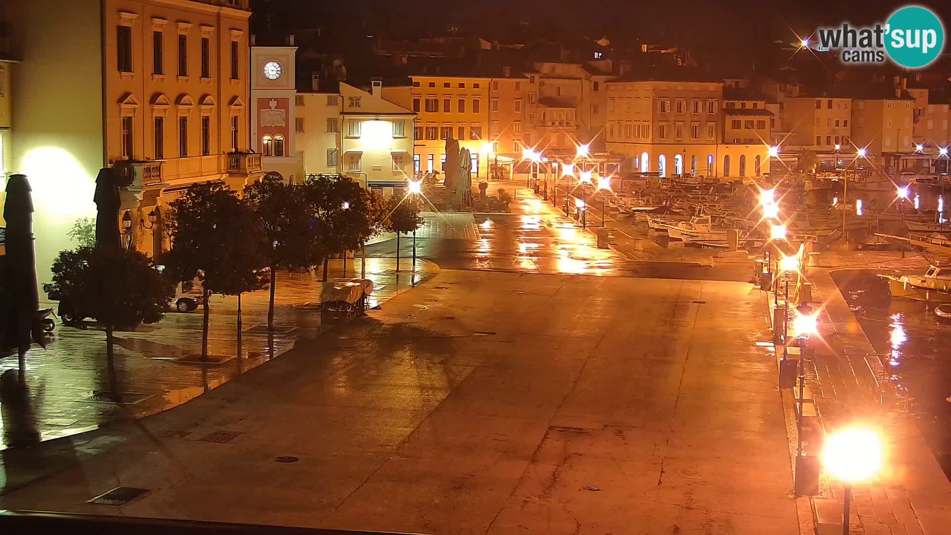 Promenade e marina a Rovinj