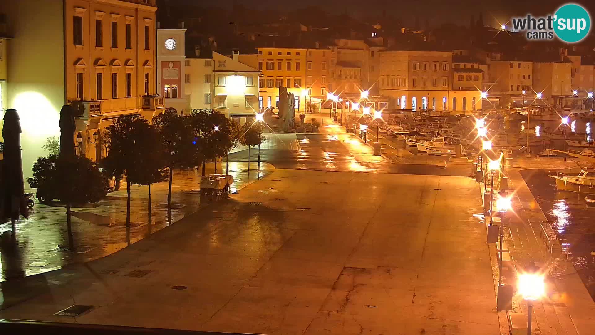 Rovinj webcam promenade and marina – Istria – Croatia