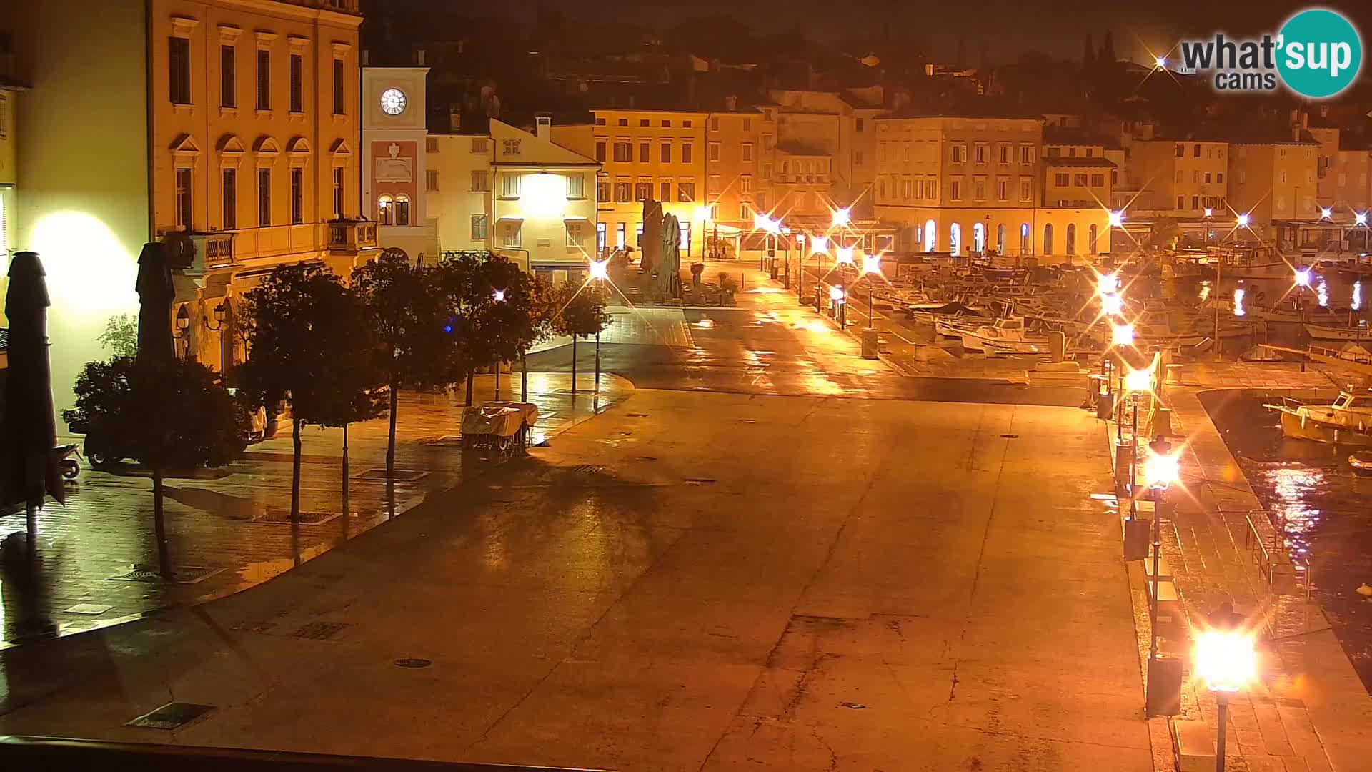 Rovinj webcam promenade and marina – Istria – Croatia