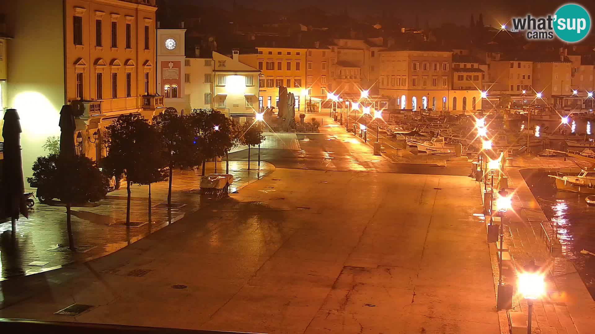 Rovinj webcam promenade and marina – Istria – Croatia
