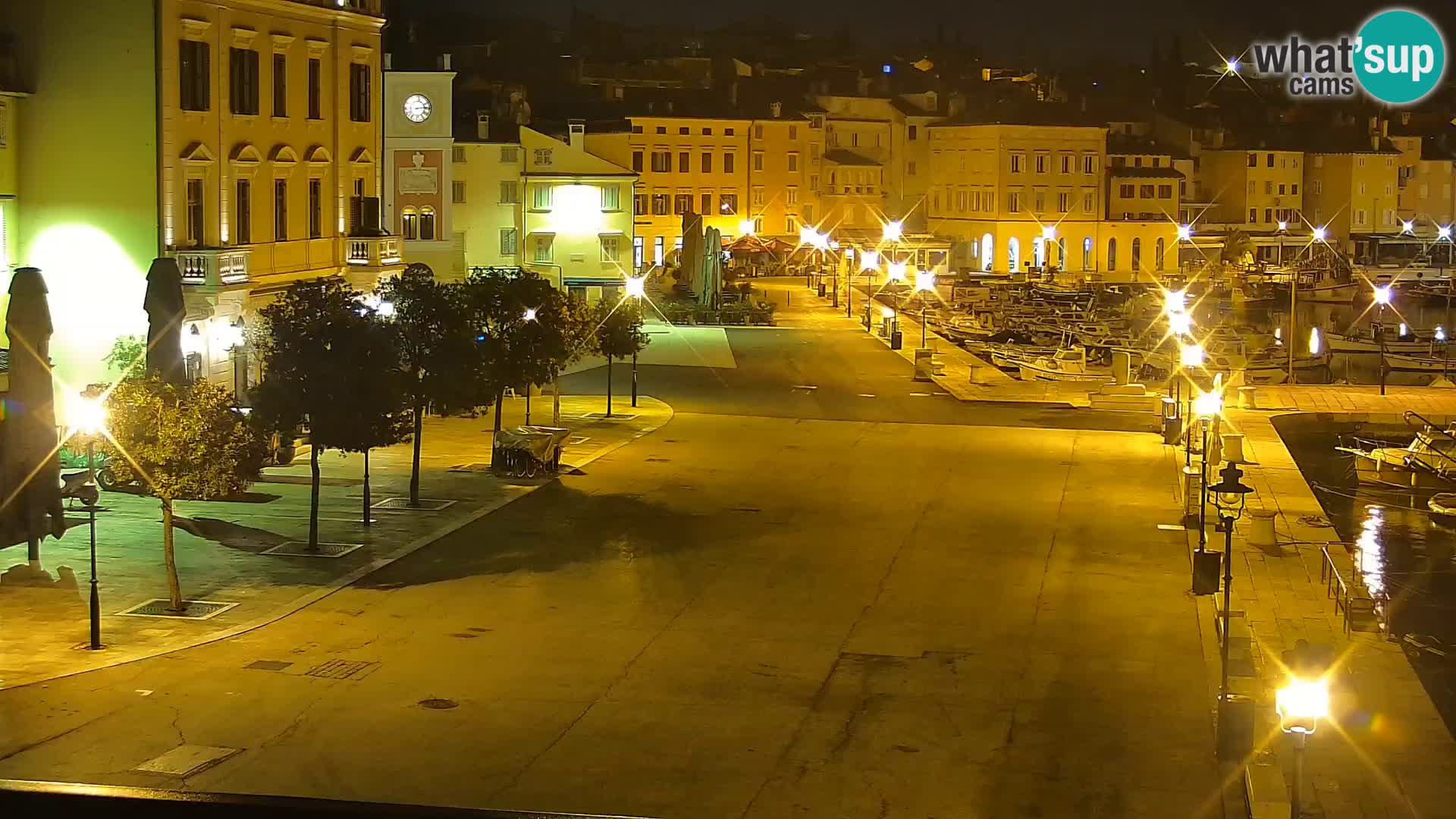 Promenade e marina a Rovinj