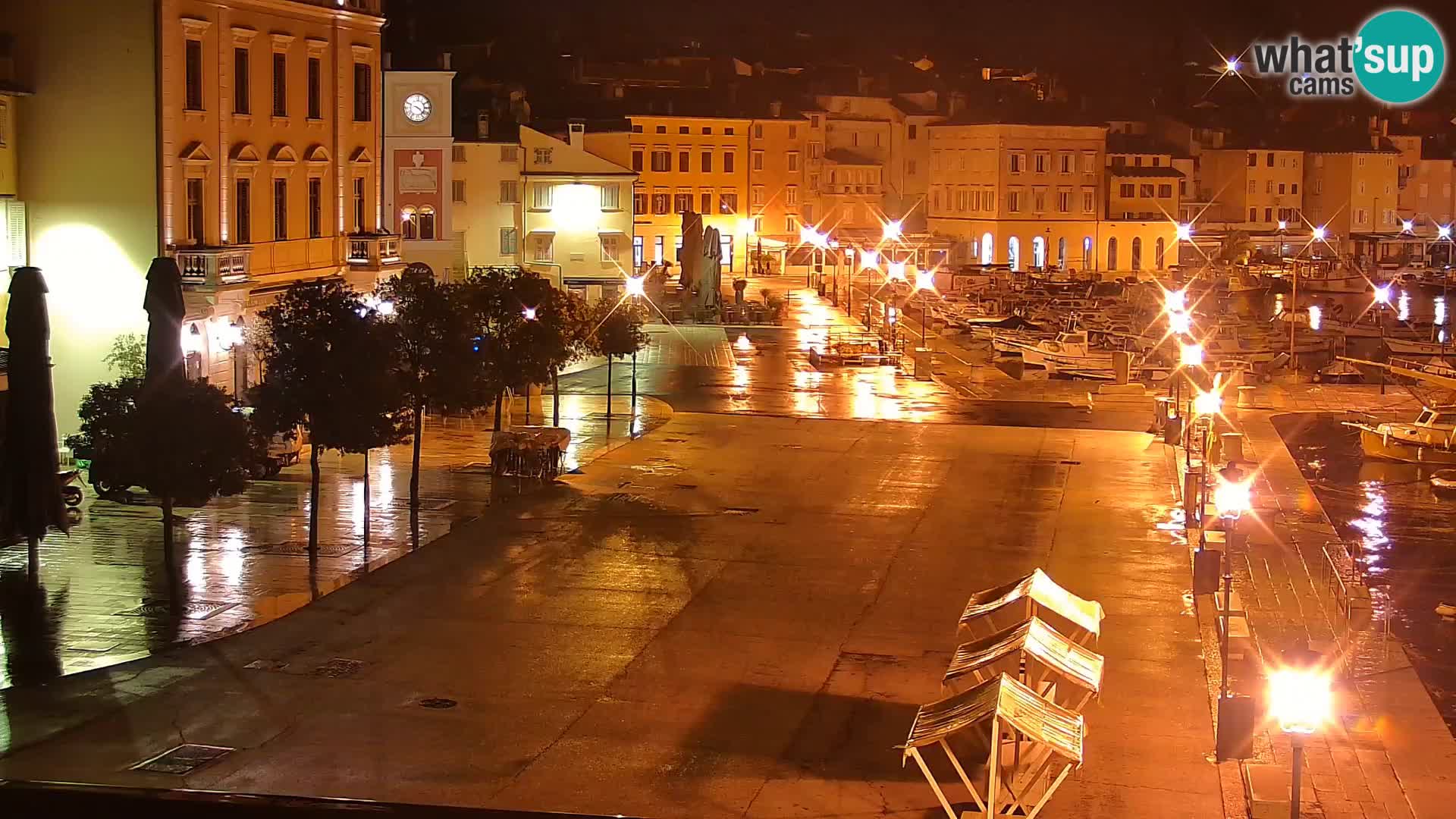 Rovinj webcam promenade and marina – Istria – Croatia