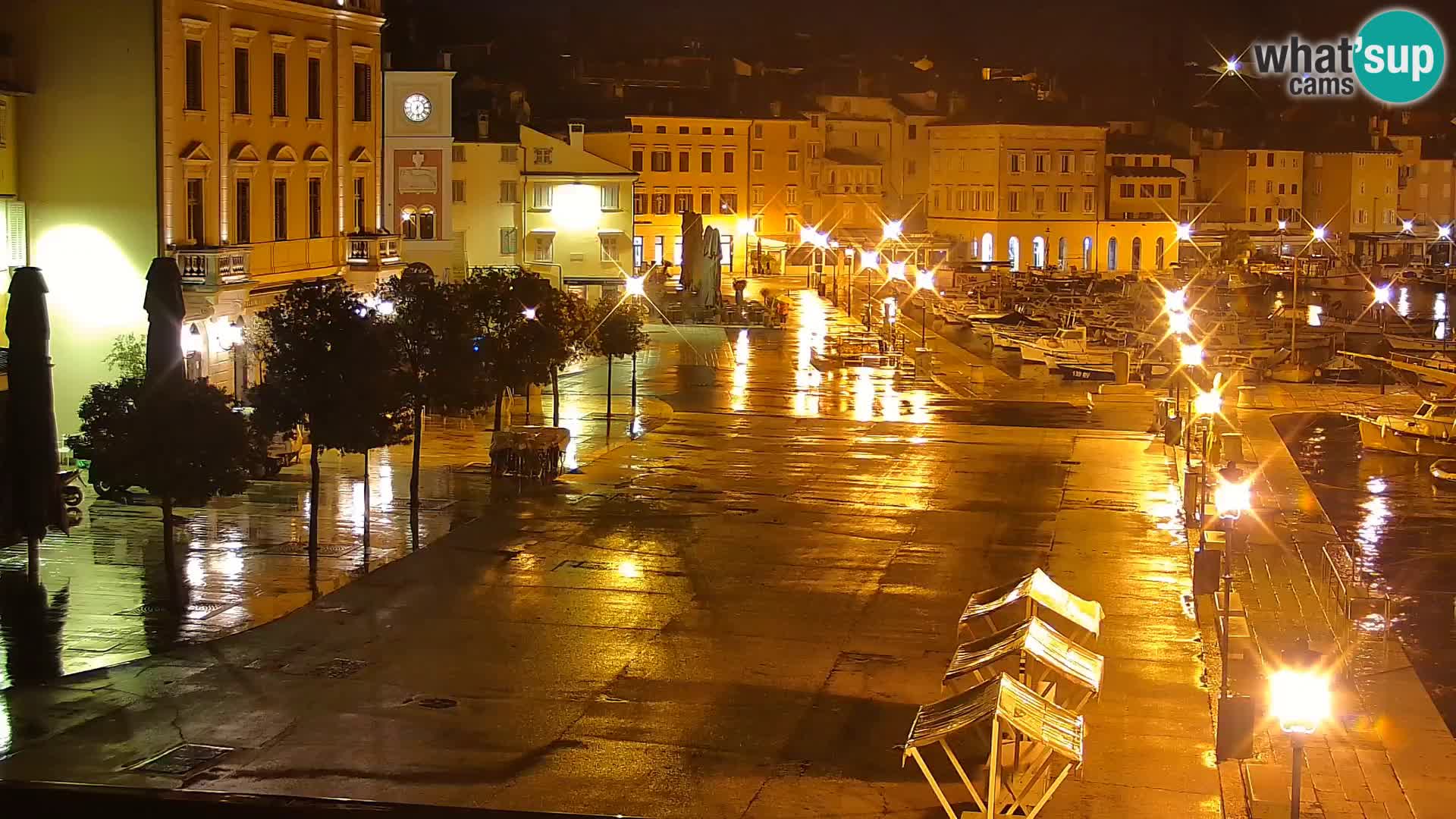 Rovinj webcam promenade and marina – Istria – Croatia