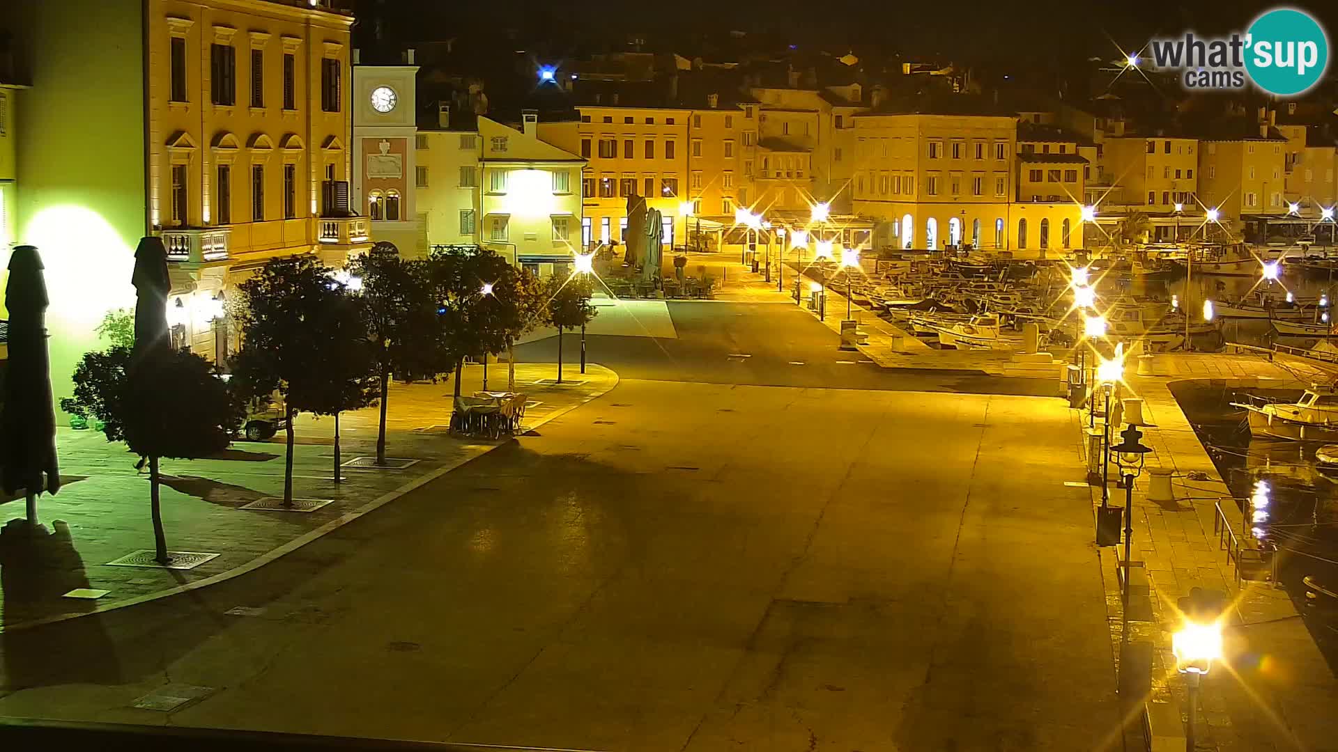 Rovinj webcam promenade and marina – Istria – Croatia
