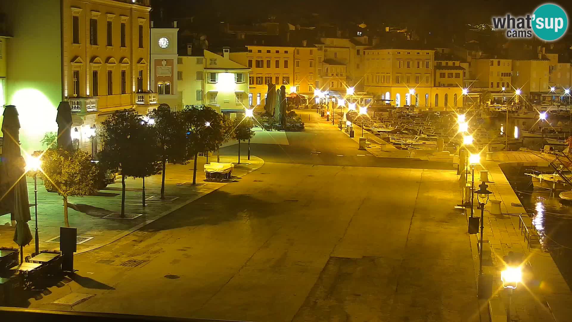 Rovinj webcam promenade and marina – Istria – Croatia