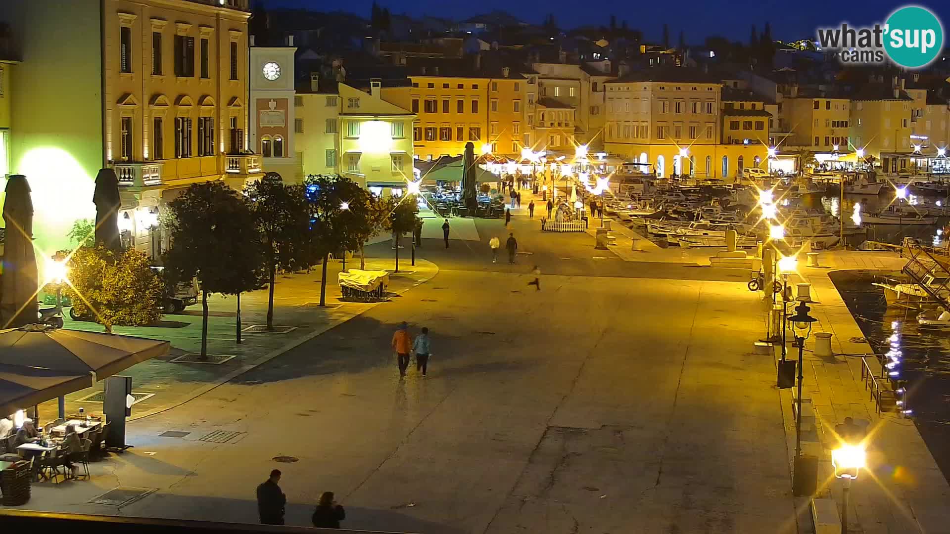 Rovinj webcam promenade and marina – Istria – Croatia