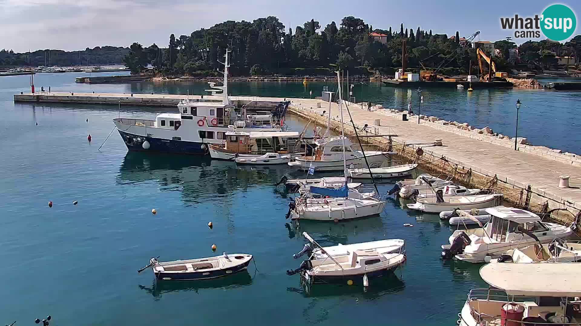 Webcam Rovinj Promenade – Istrien – Kroatien