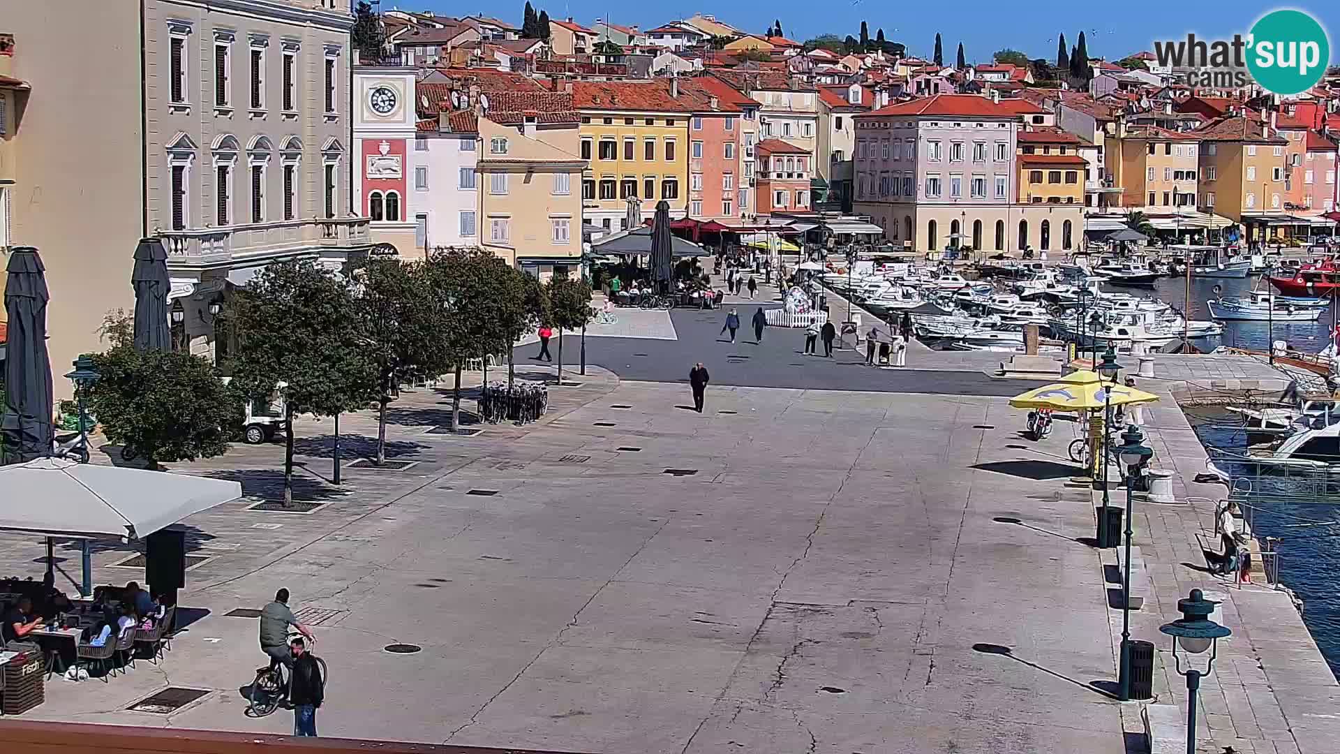 Webcam Rovinj Promenade – Istrien – Kroatien