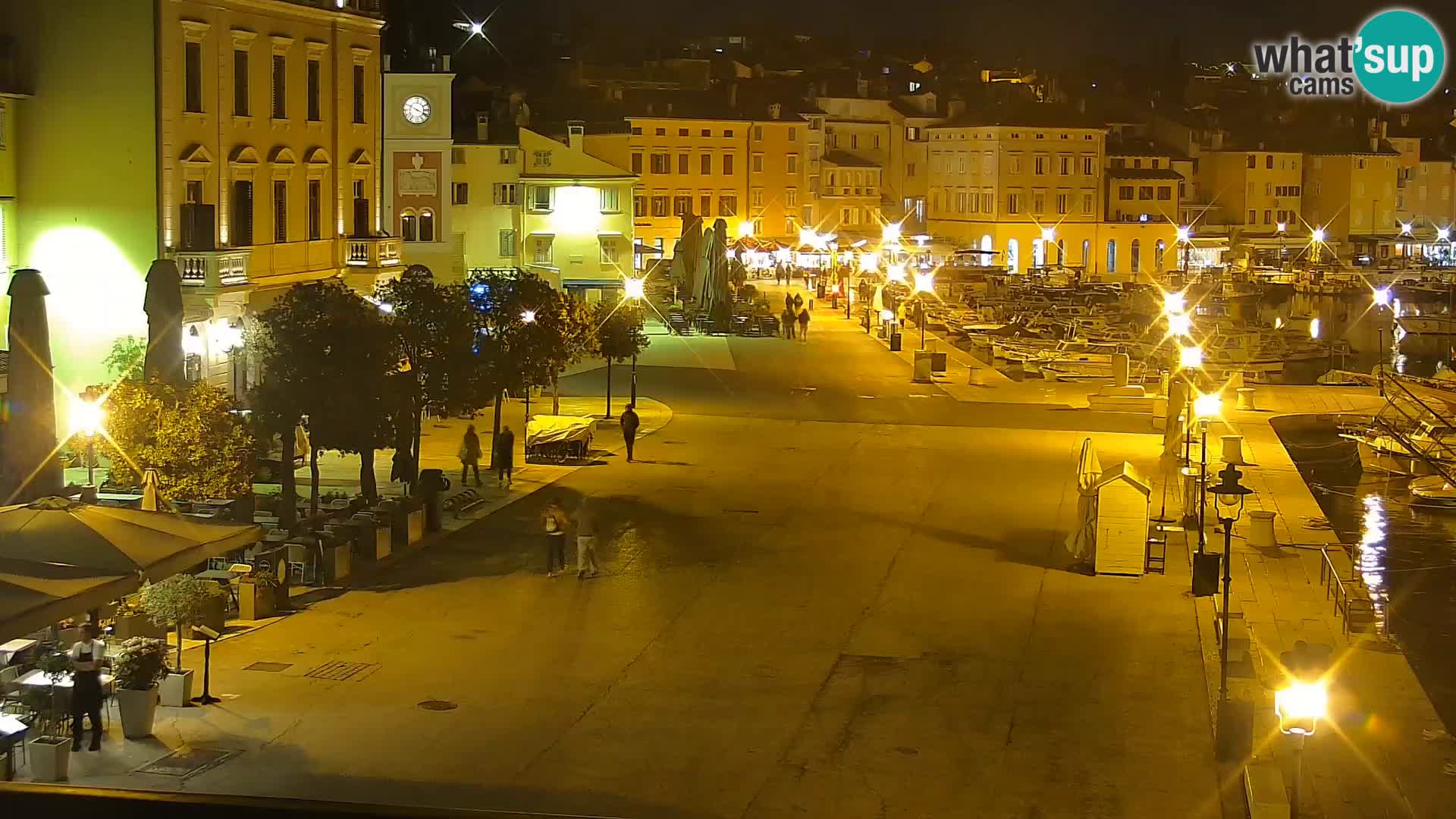 Rovinj webcam promenade and marina – Istria – Croatia