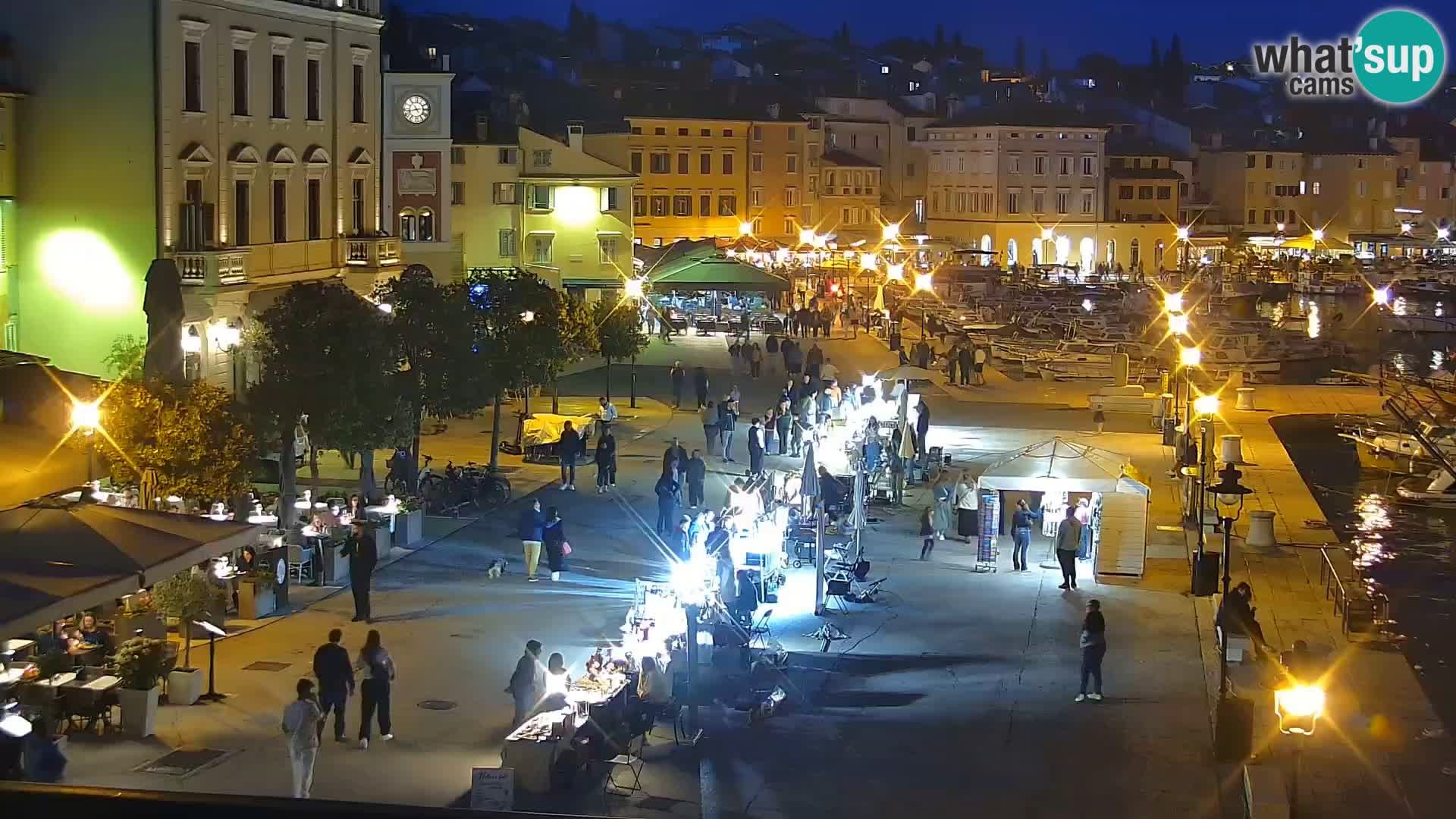 Webcam Rovinj Promenade – Istrien – Kroatien