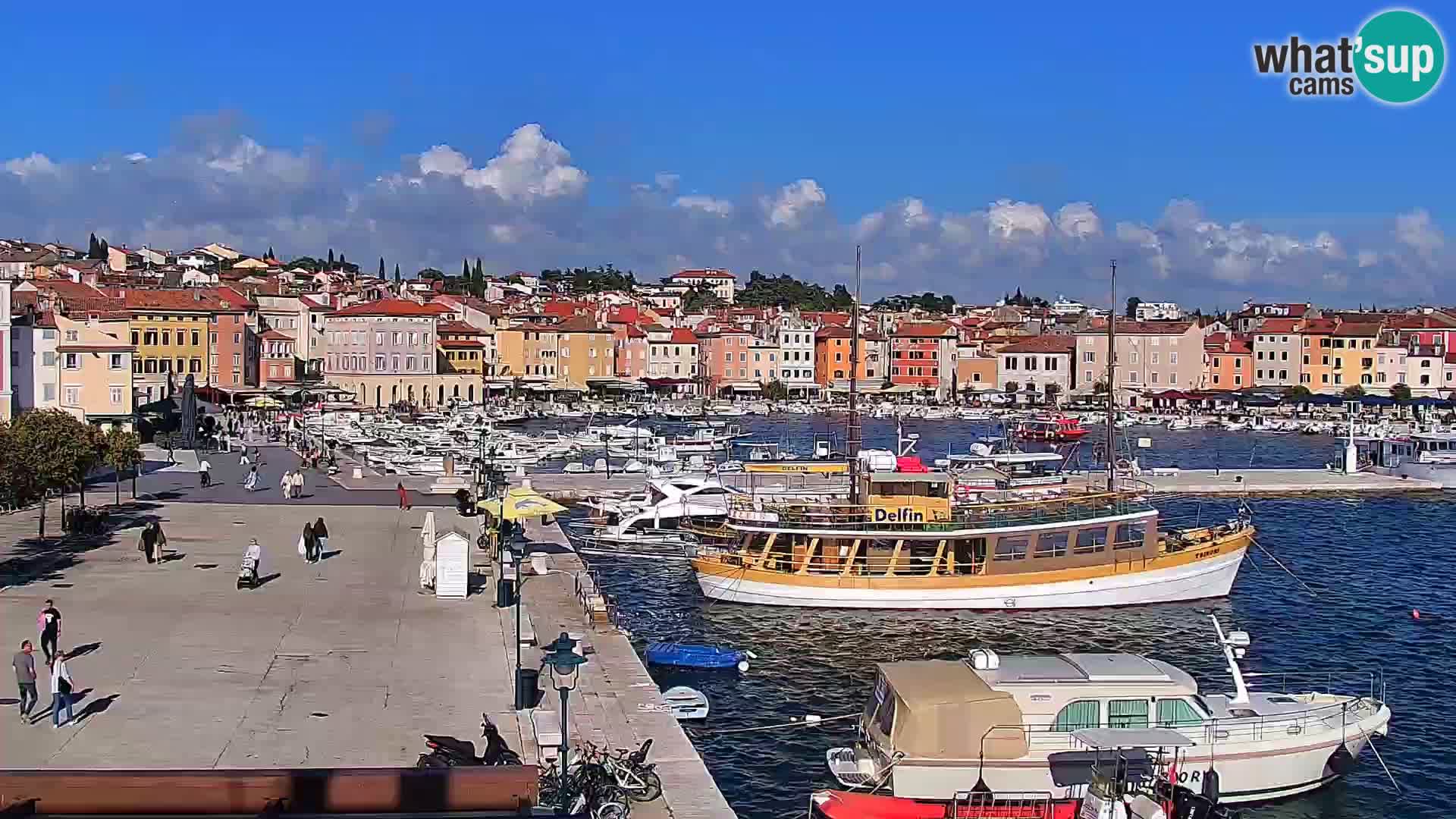 Webcam Rovinj Promenade – Istrien – Kroatien