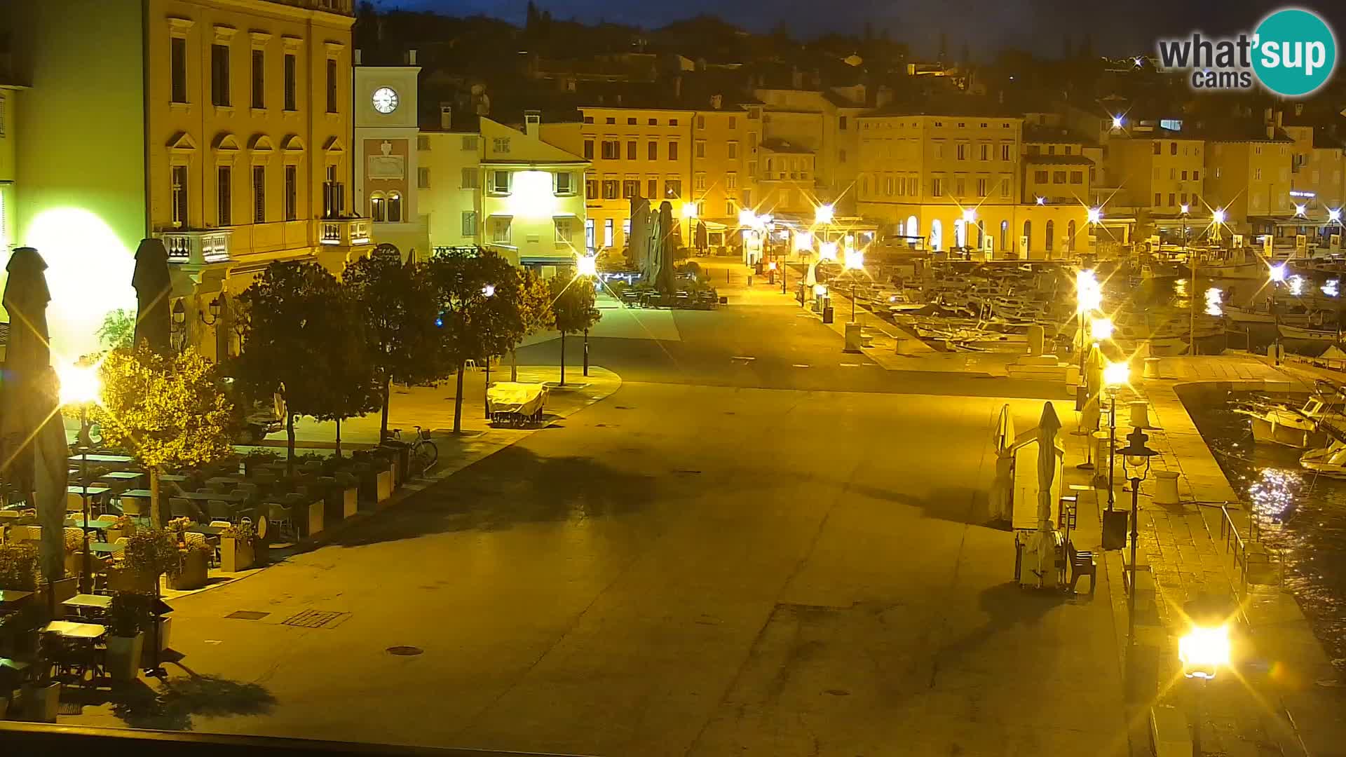 Webcam Rovigno marina | Lungomare | Rovinj Croazia