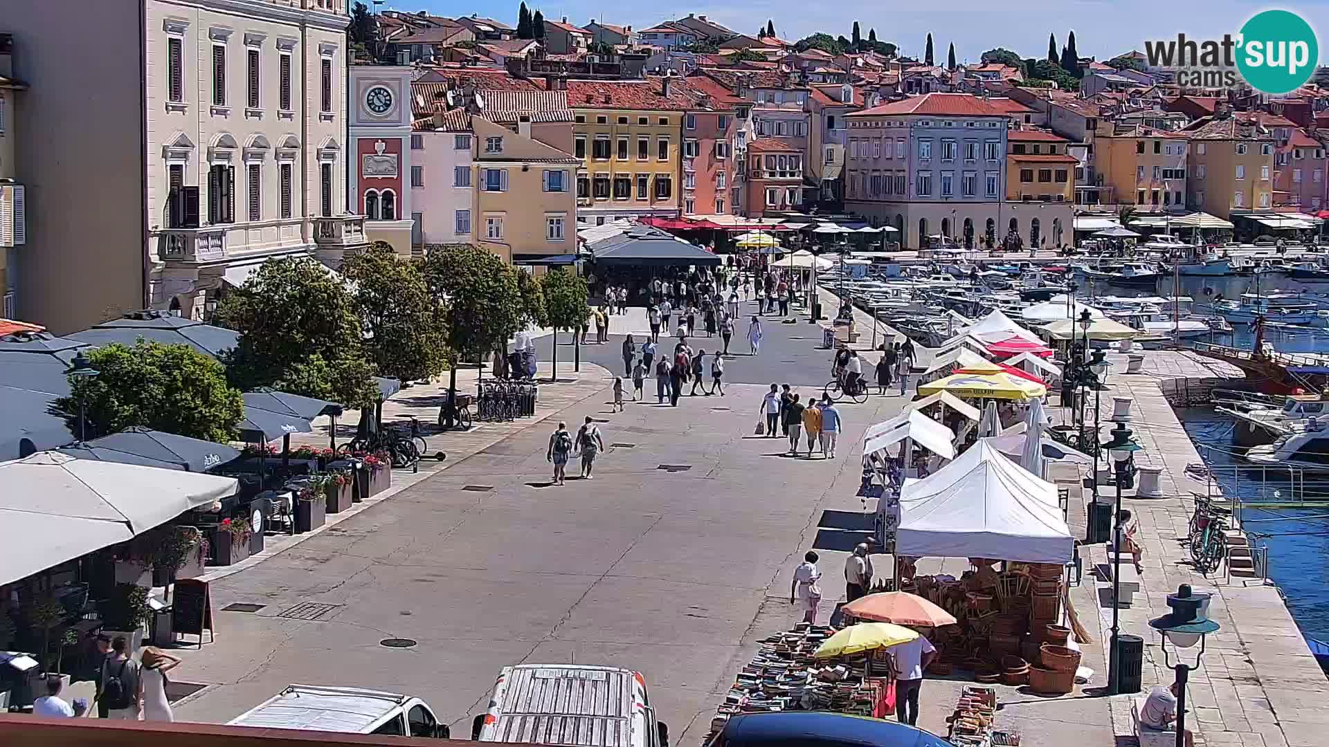 Webcam Rovinj Promenade – Istrien – Kroatien