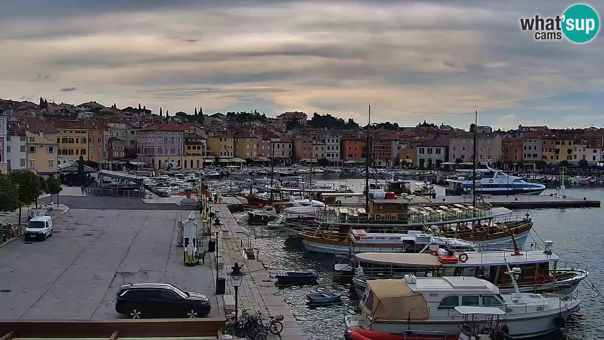 Promenada i marina u Rovinju