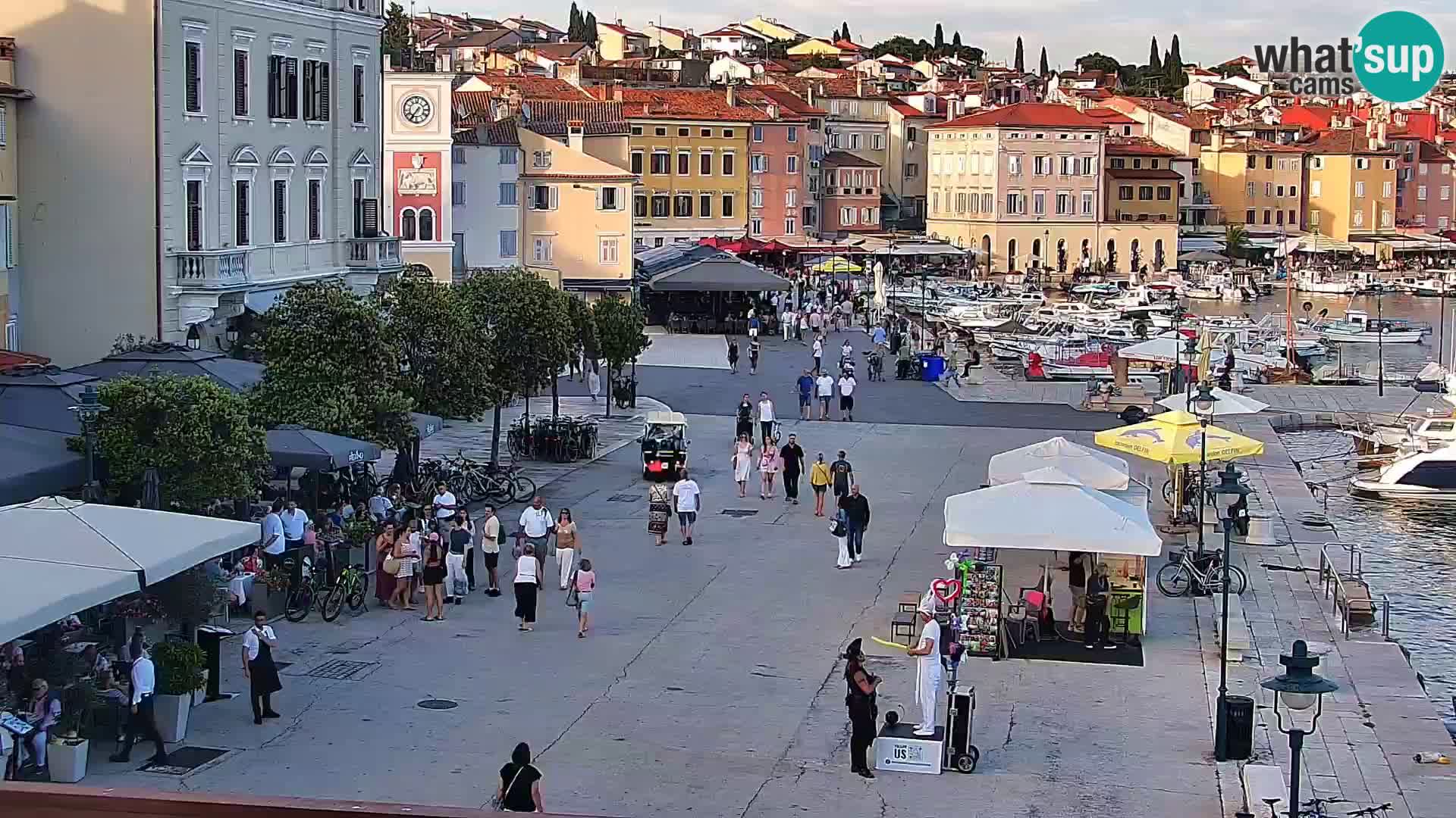 Webcam Rovinj Promenade – Istrien – Kroatien