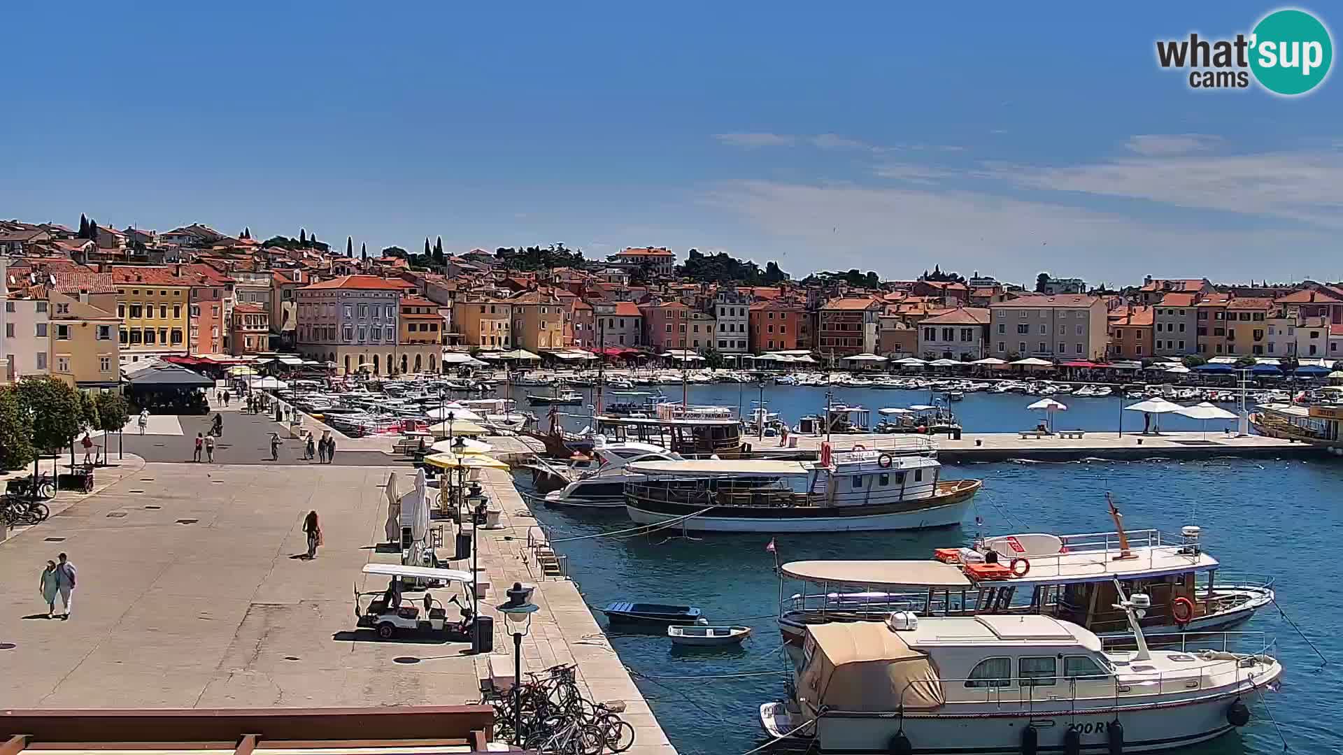 Promenada i marina u Rovinju