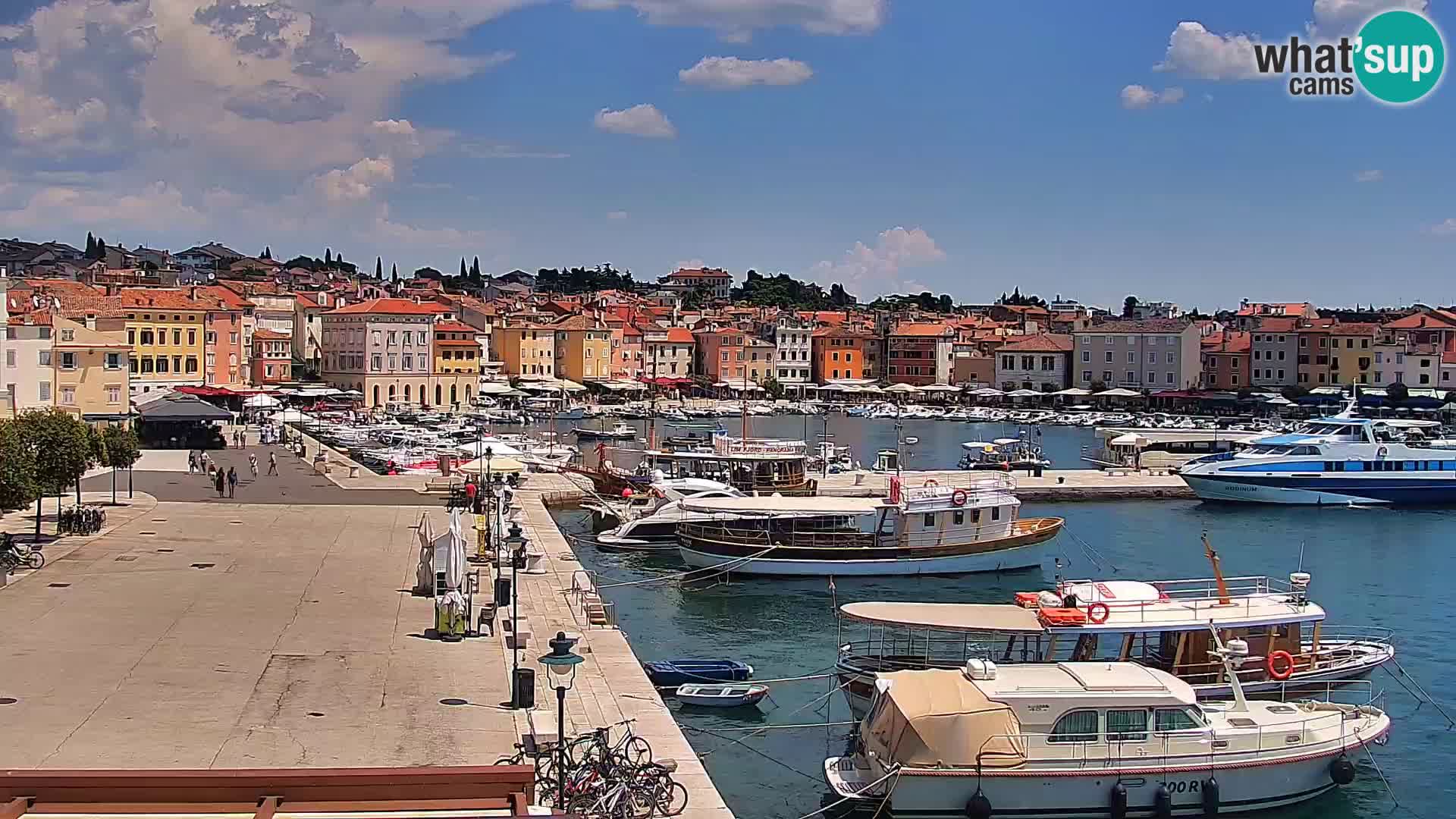 Webcam Rovinj Promenade – Istrien – Kroatien