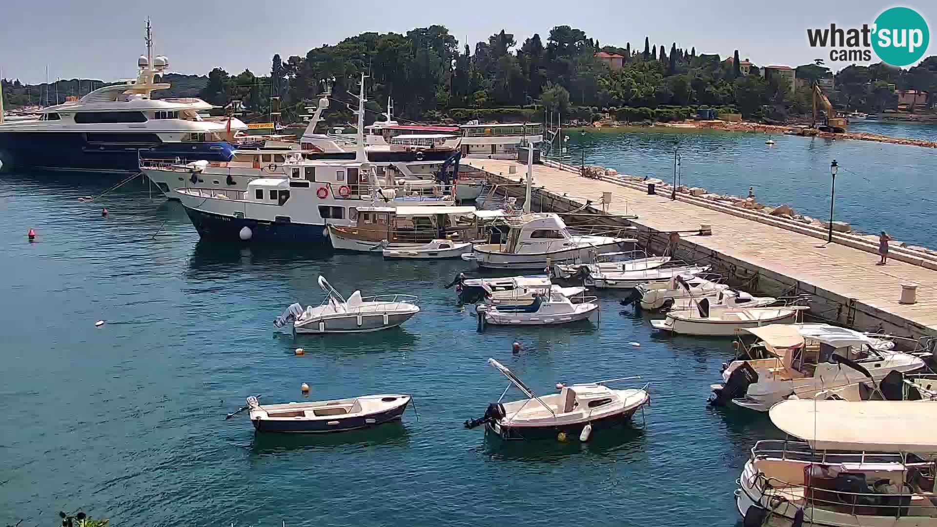 Promenada i marina u Rovinju