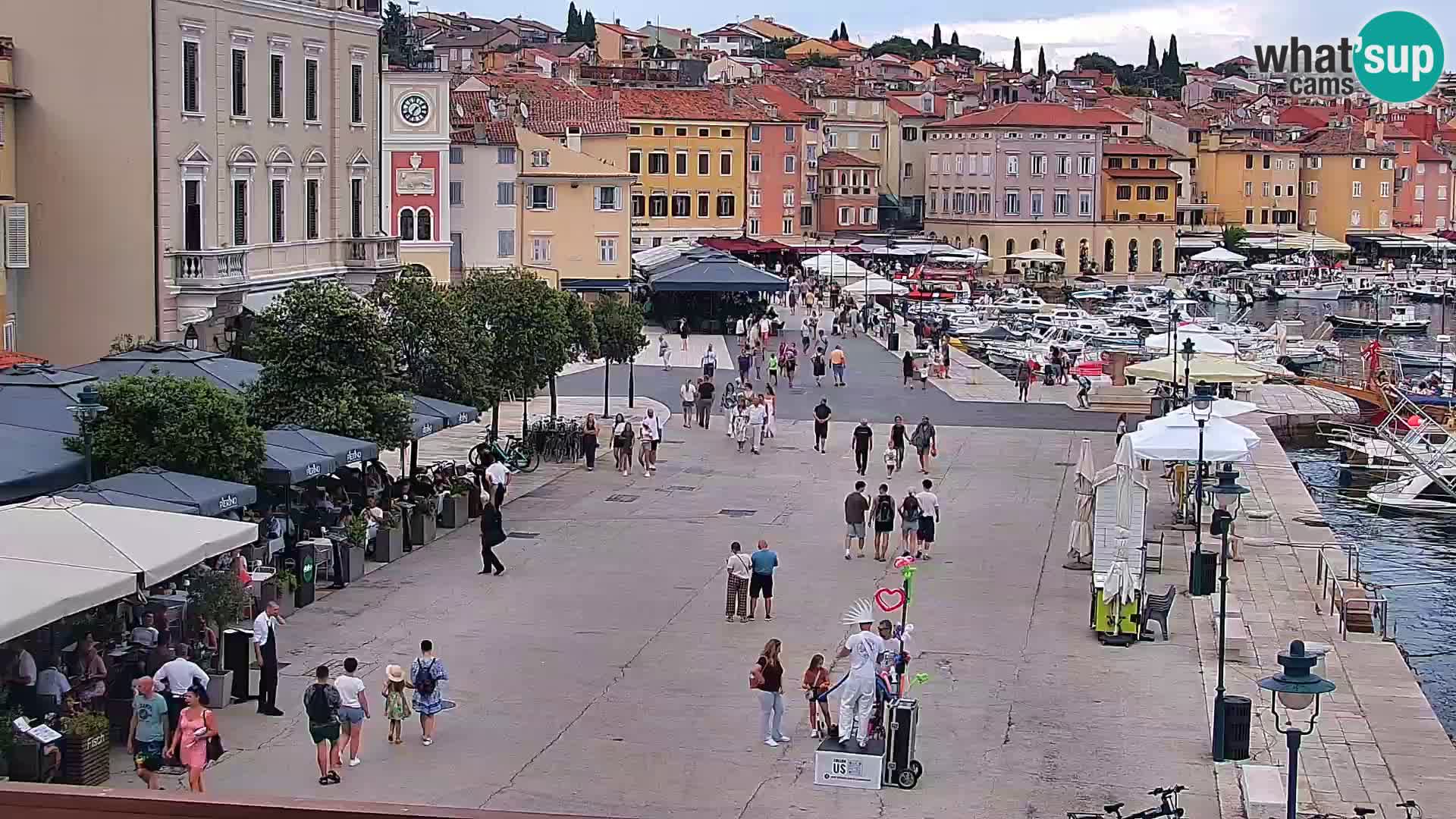 Webcam Rovinj Promenade – Istrien – Kroatien