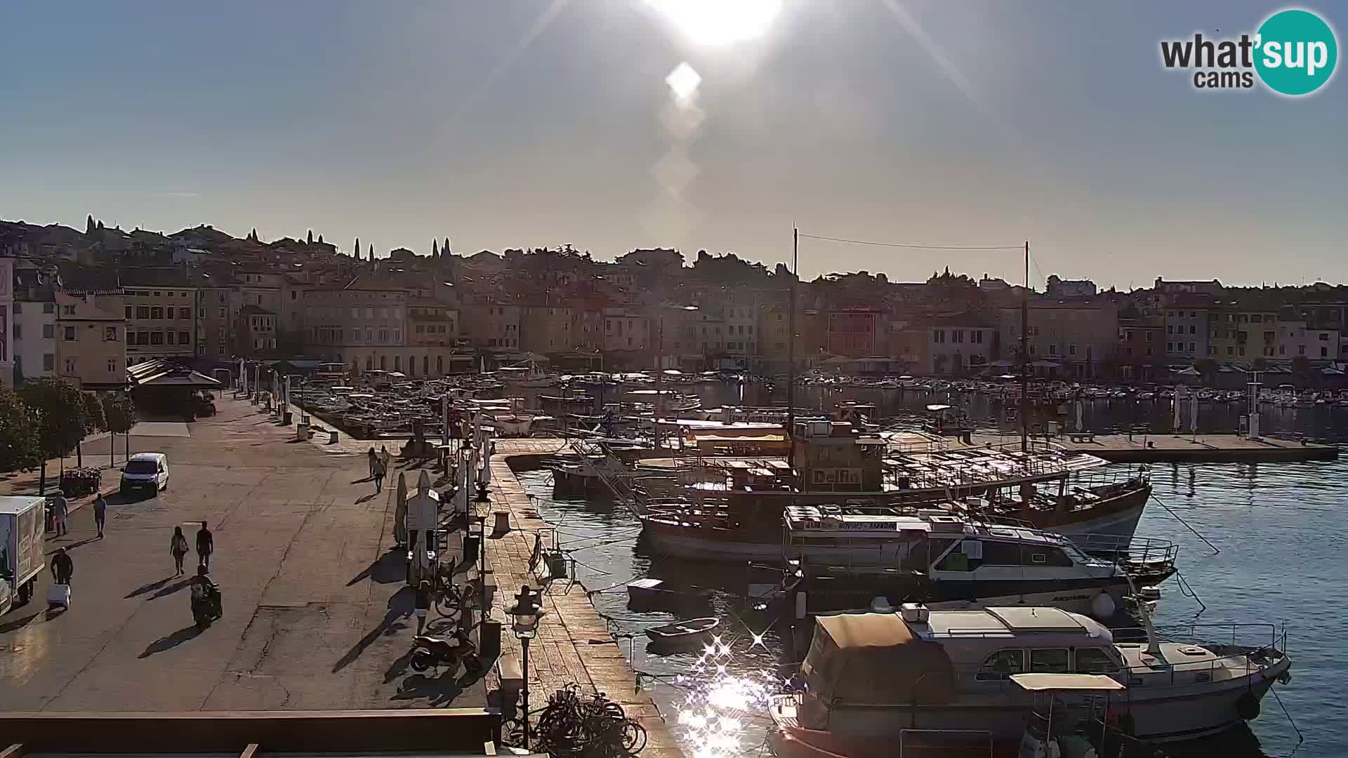 Webcam Rovinj Promenade – Istrien – Kroatien